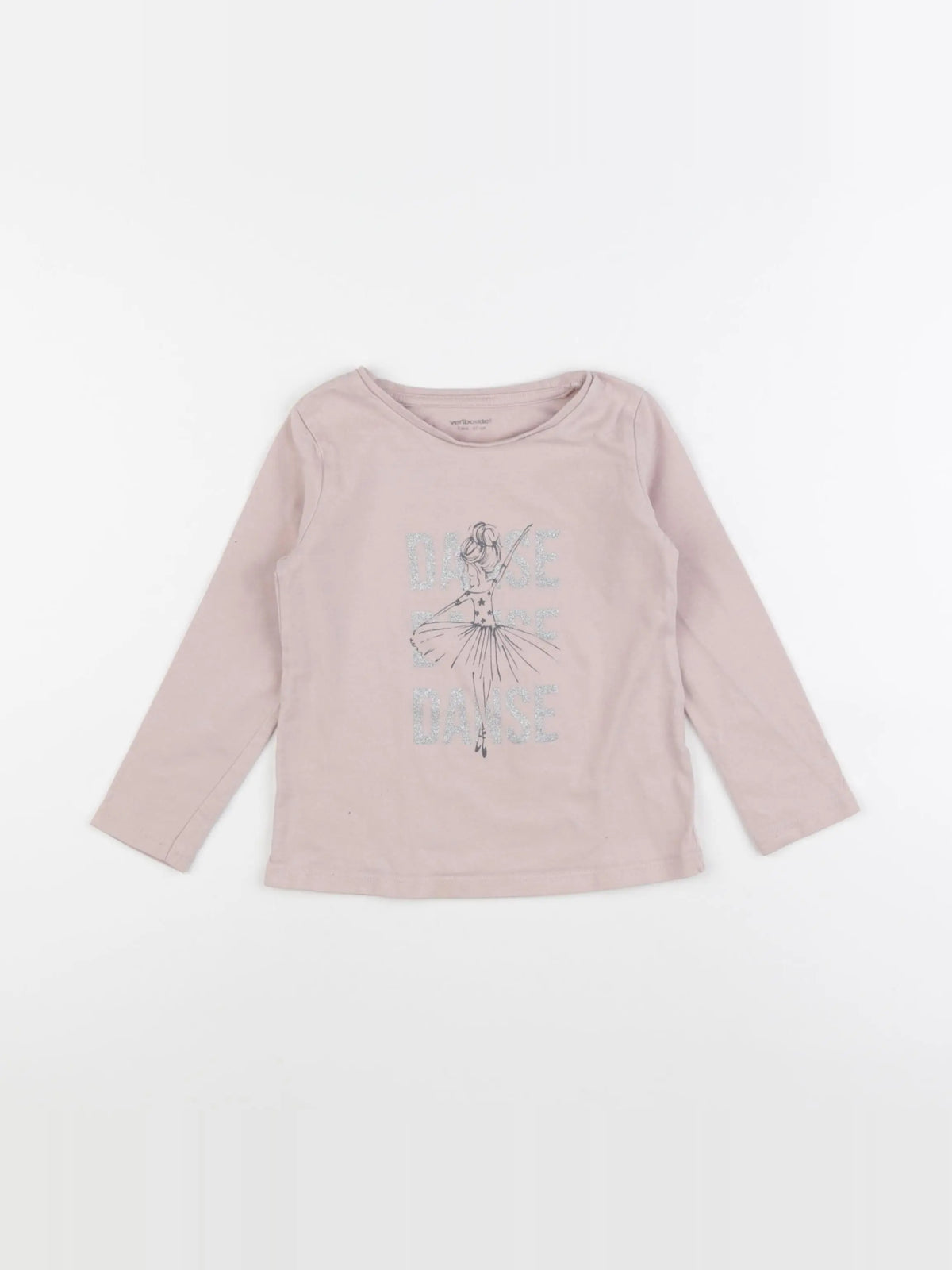 Vertbaudet - tee-shirt rose - 3 ans