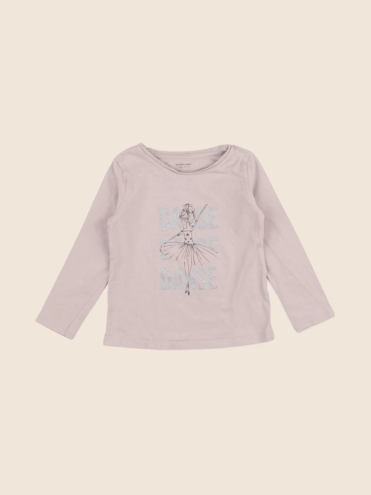 Vertbaudet - tee-shirt rose - 3 ans