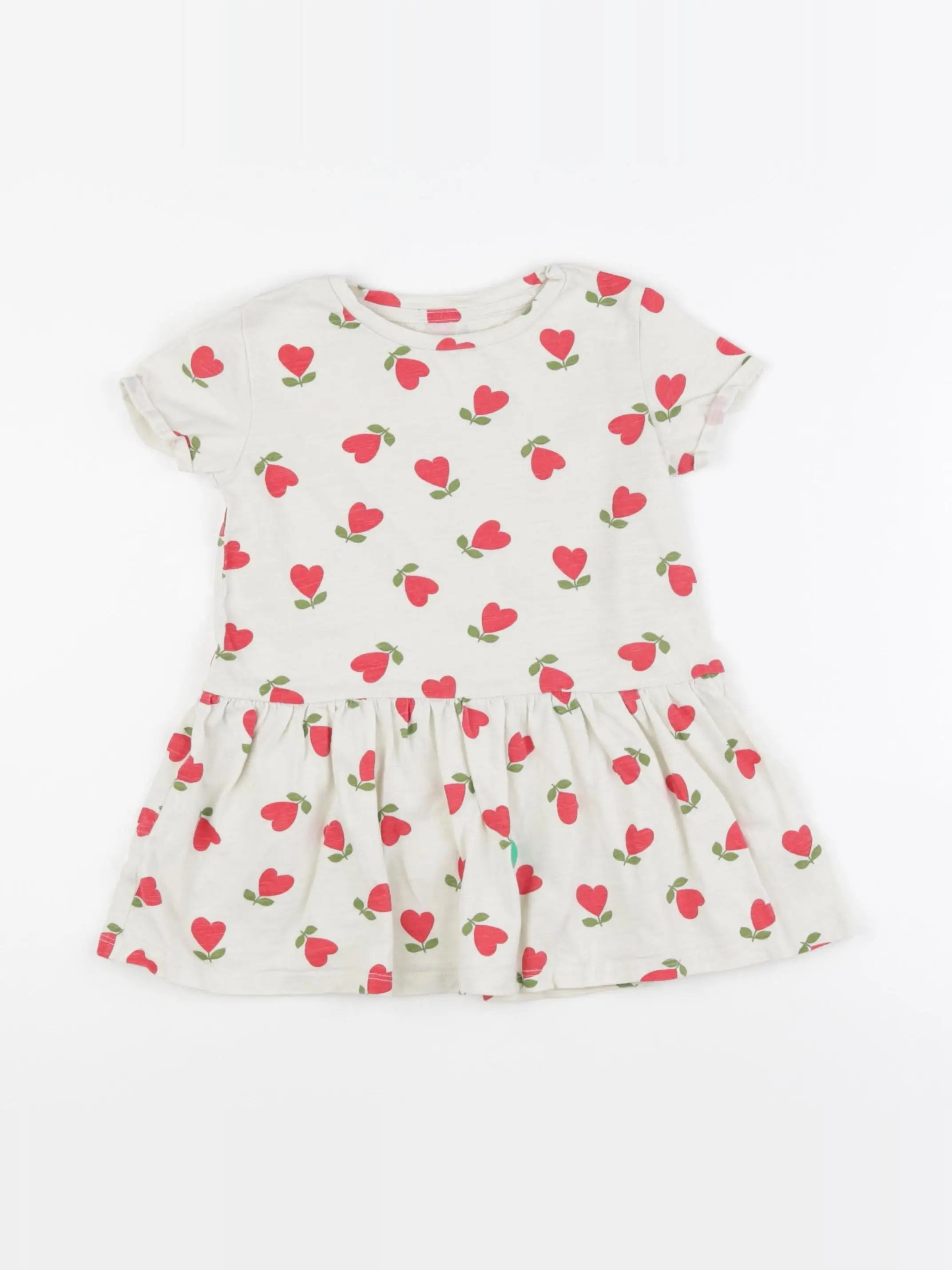 Vertbaudet - robe multicolore - 3 ans