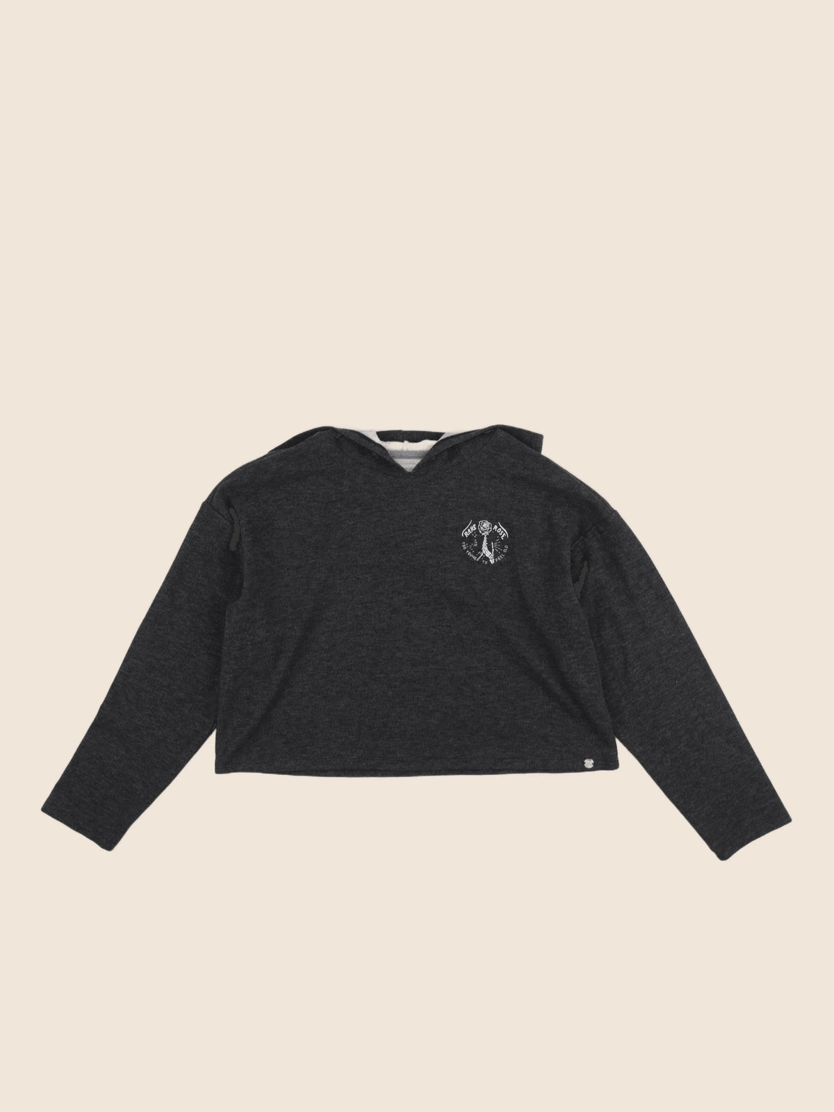 IKKS - sweat court imprimé au dos gris - 12 ans