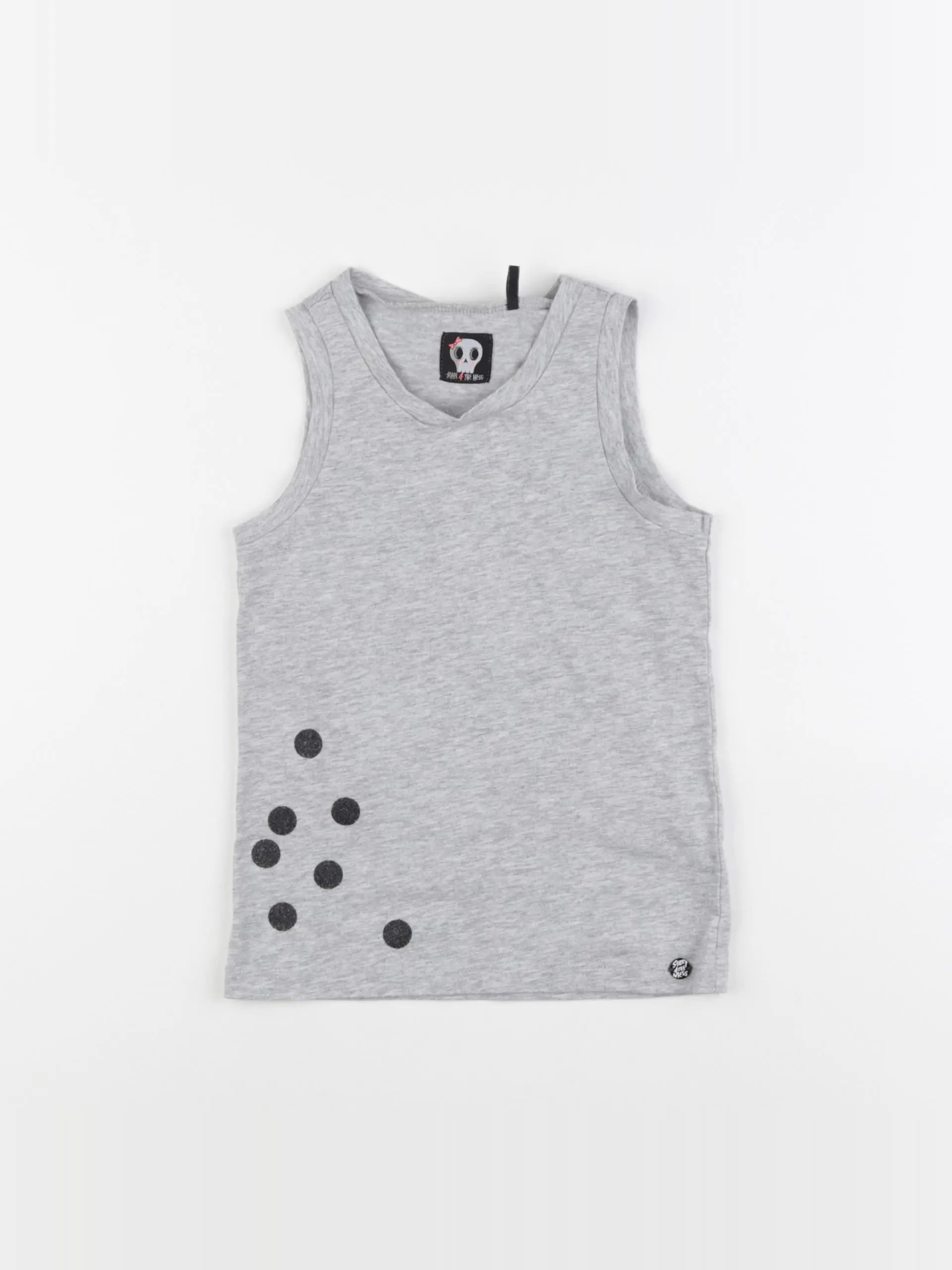 IKKS - débardeur gris - 4 ans