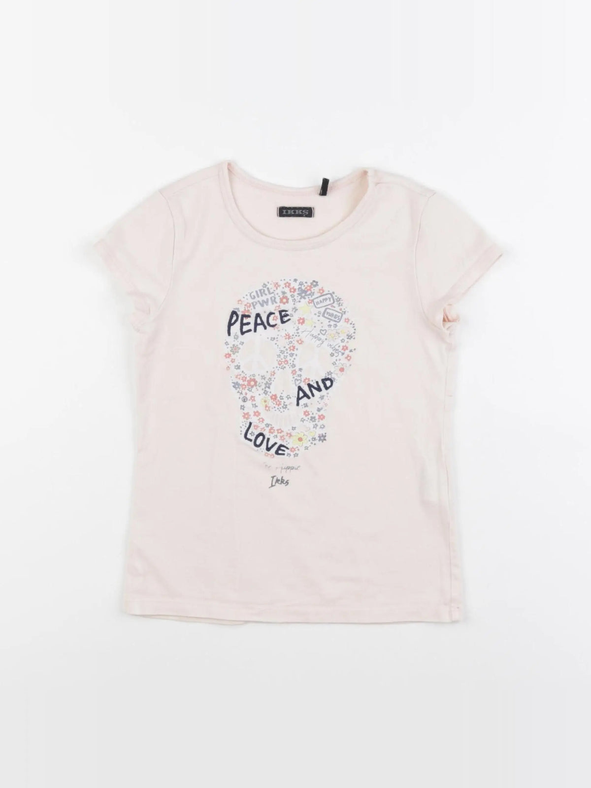 IKKS - tee-shirt rose - 6 ans