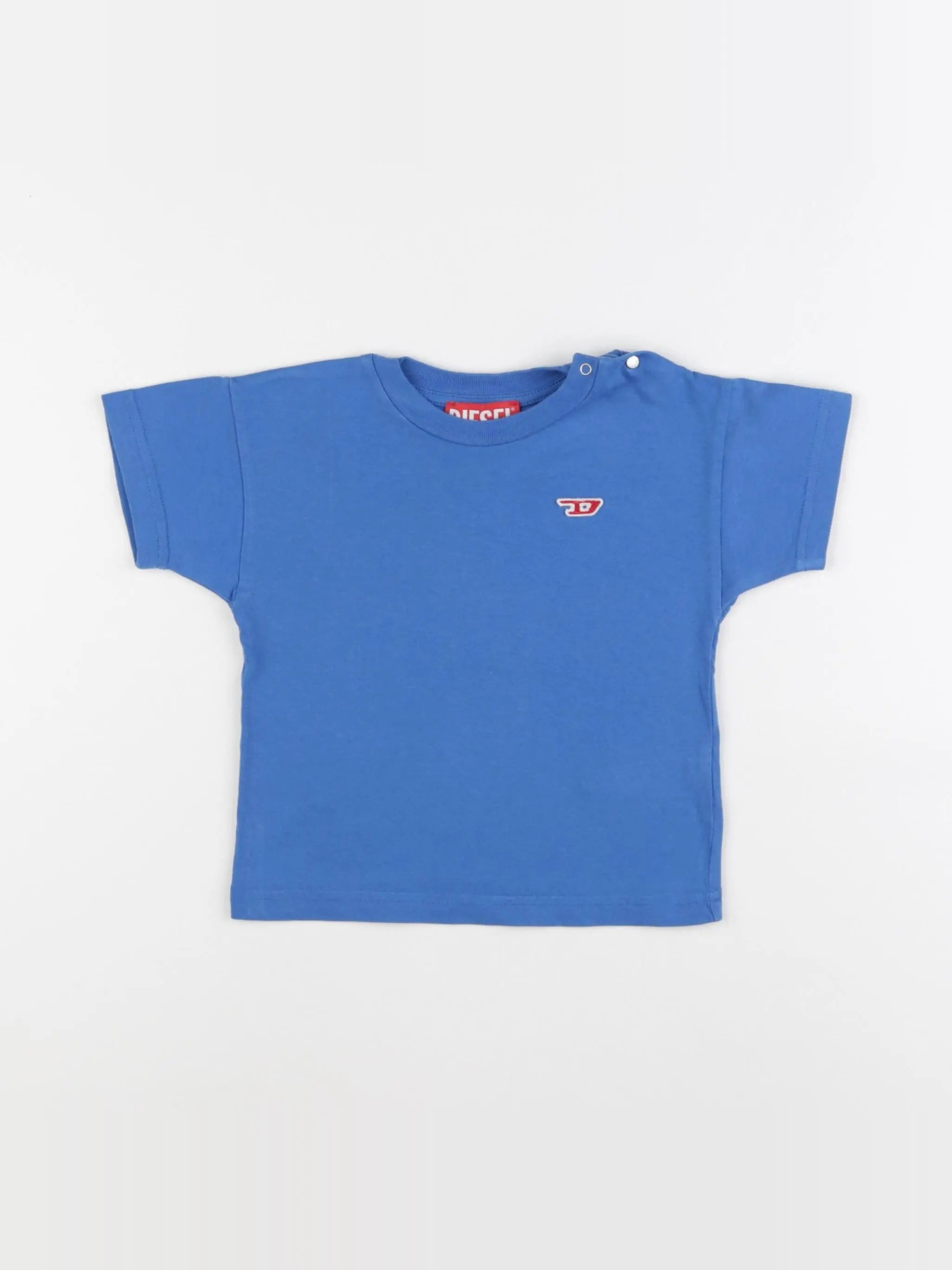 Diesel - tee-shirt bleu - 12/18 mois