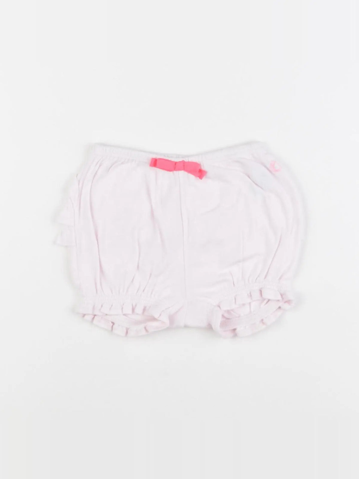 Petit Bateau - bloomer rose - 6 mois