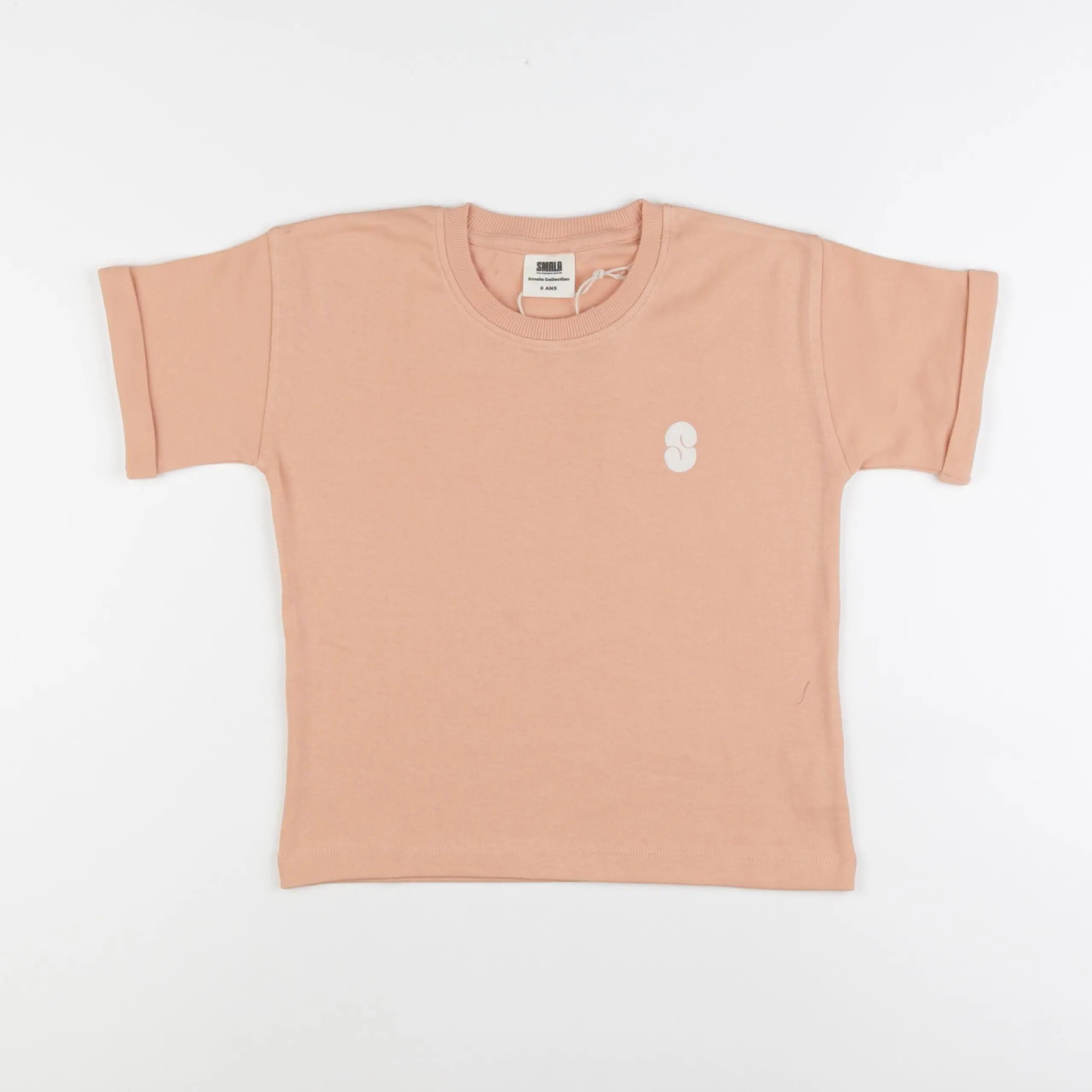 Smala - tee-shirt orange - 6 ans