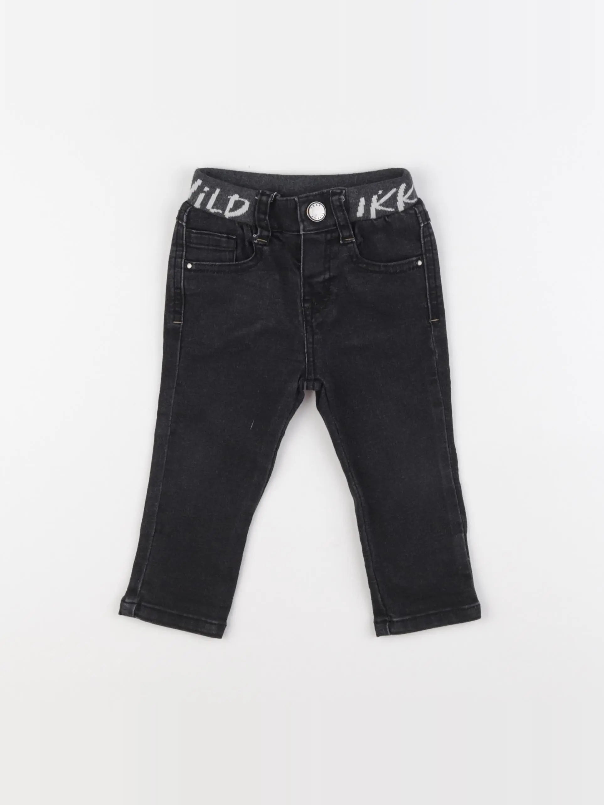 IKKS - pantalon noir - 12 mois