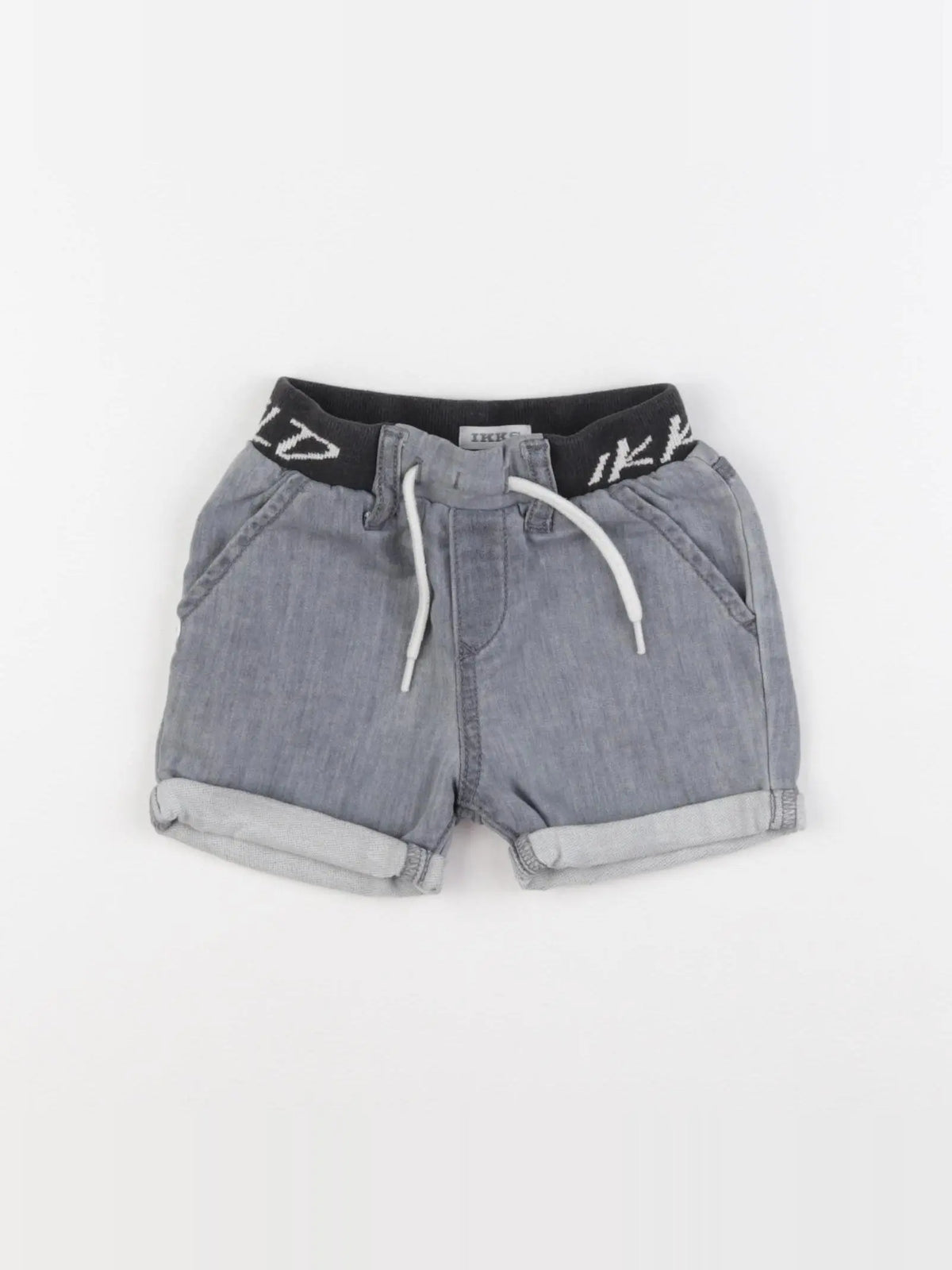 IKKS - short gris - 12 mois