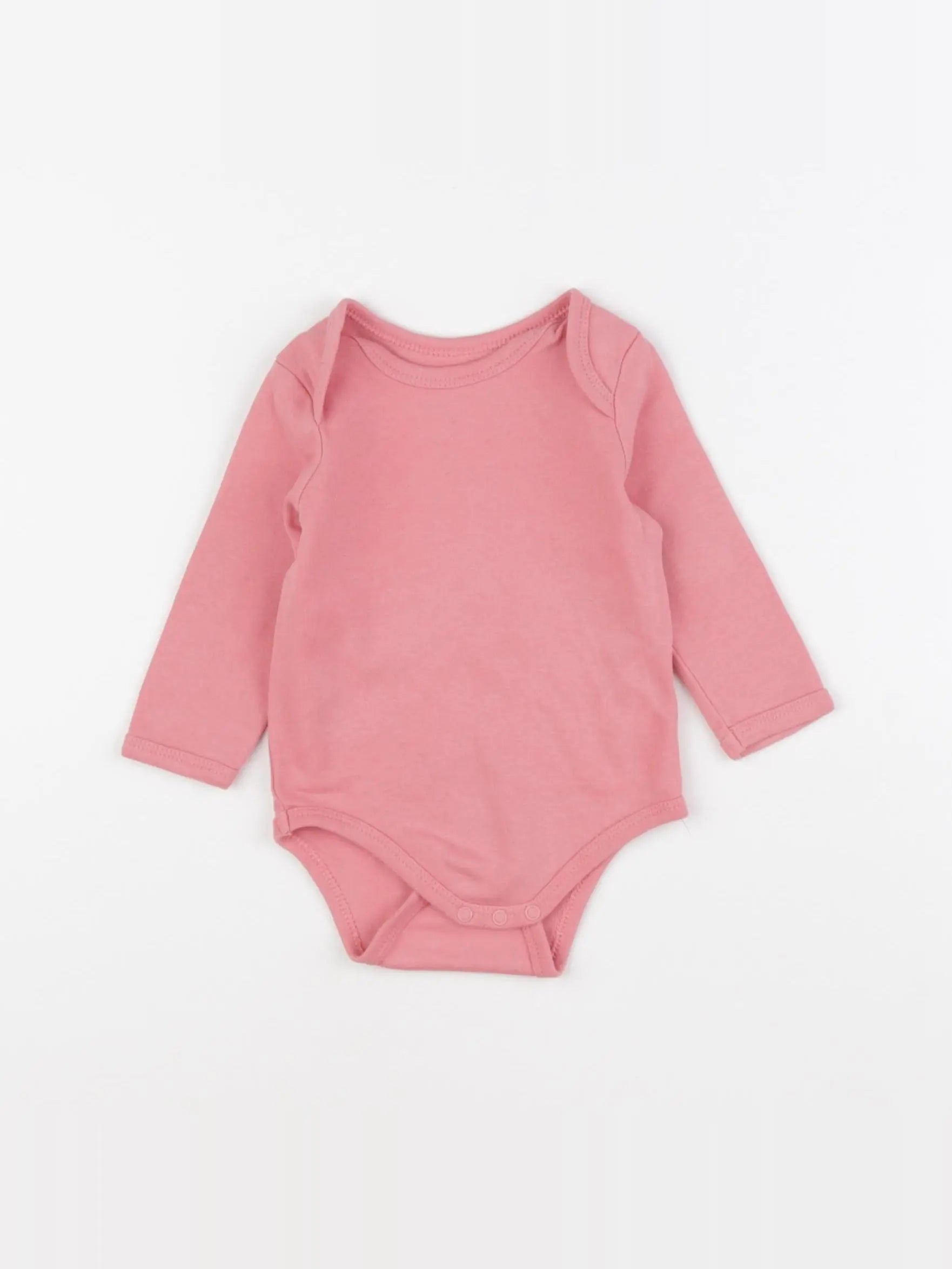 Vertbaudet - body rose - 6 mois