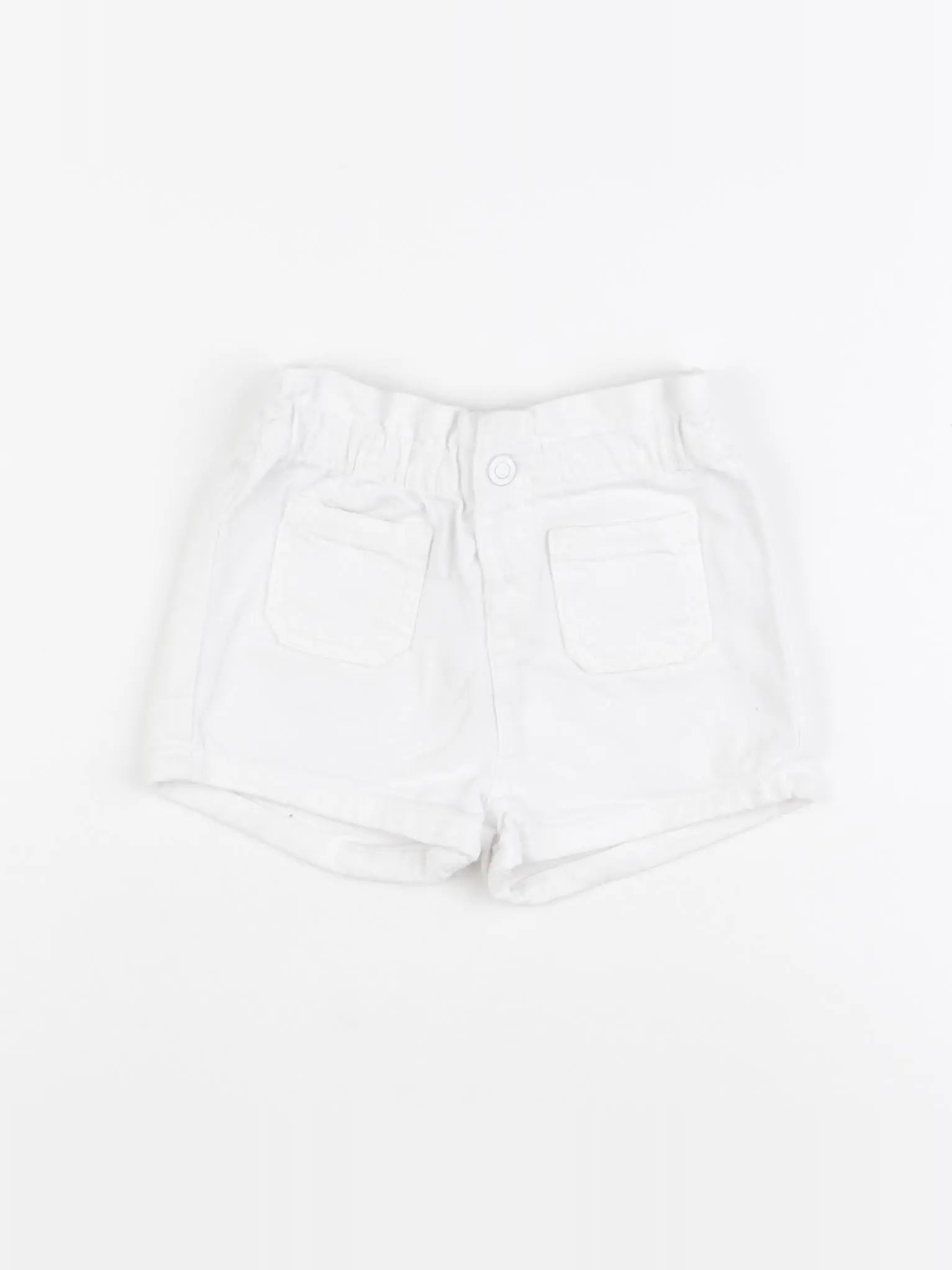 Vertbaudet - short blanc - 9 mois