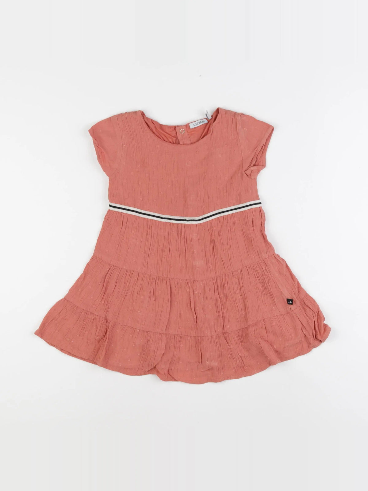 IKKS - robe orange - 2 ans