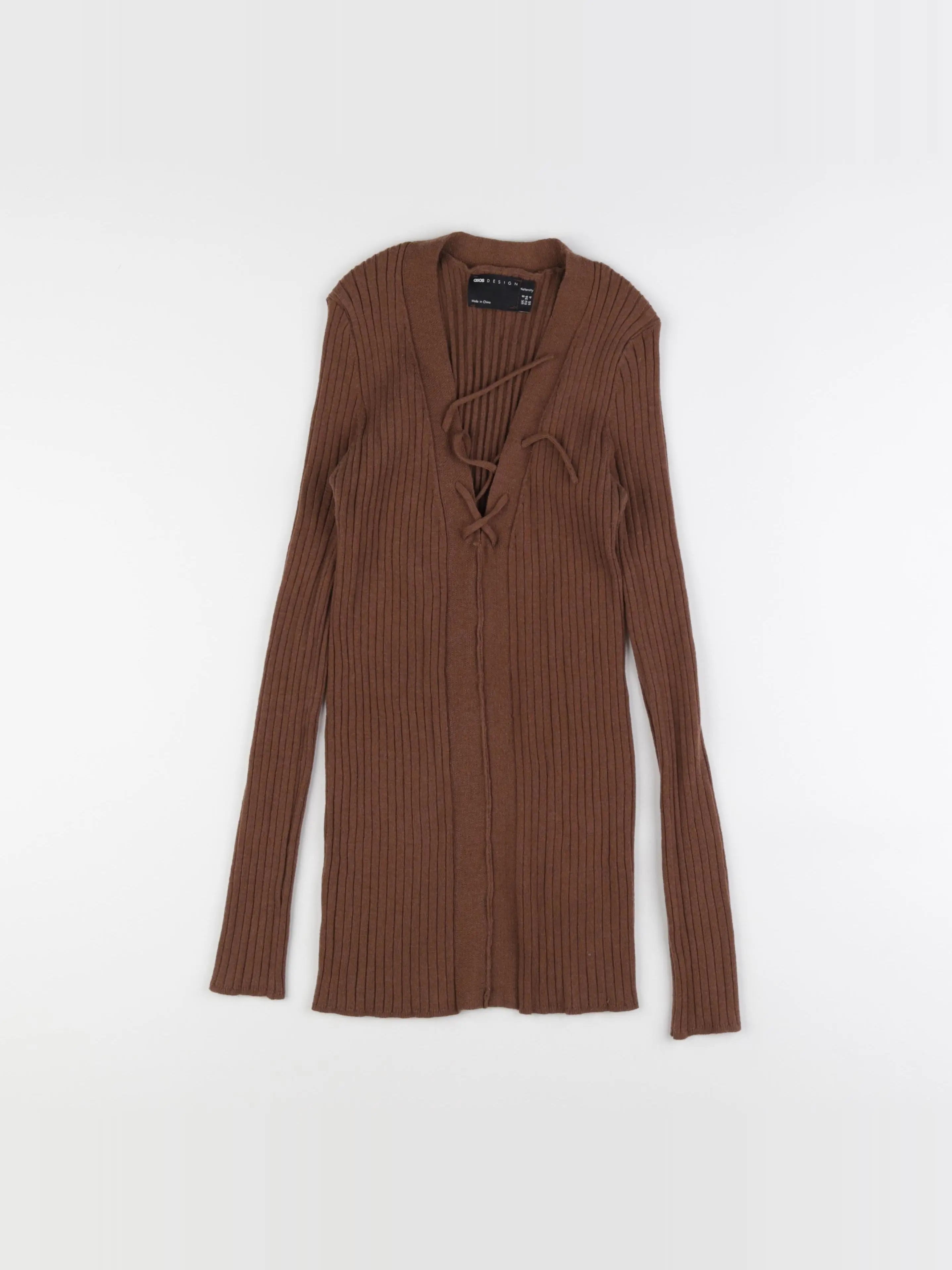 Asos - pull grossesse marron - 36