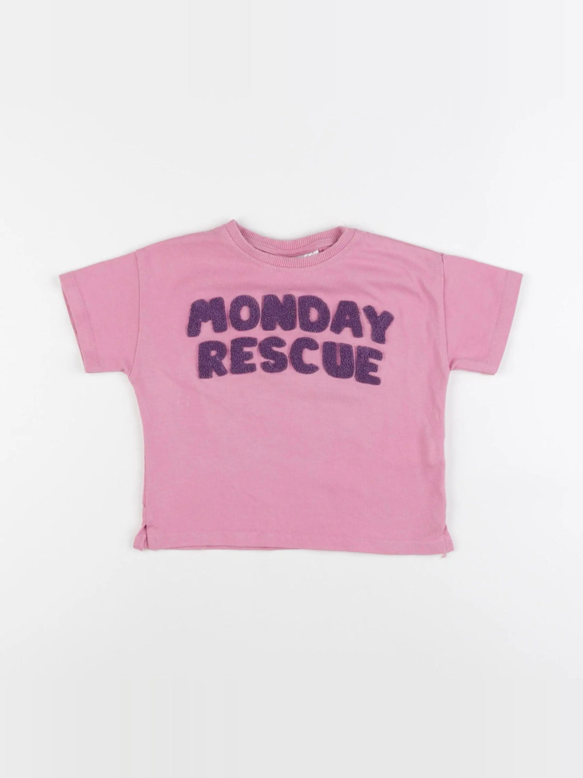 Zara - tee-shirt rose - 18 mois