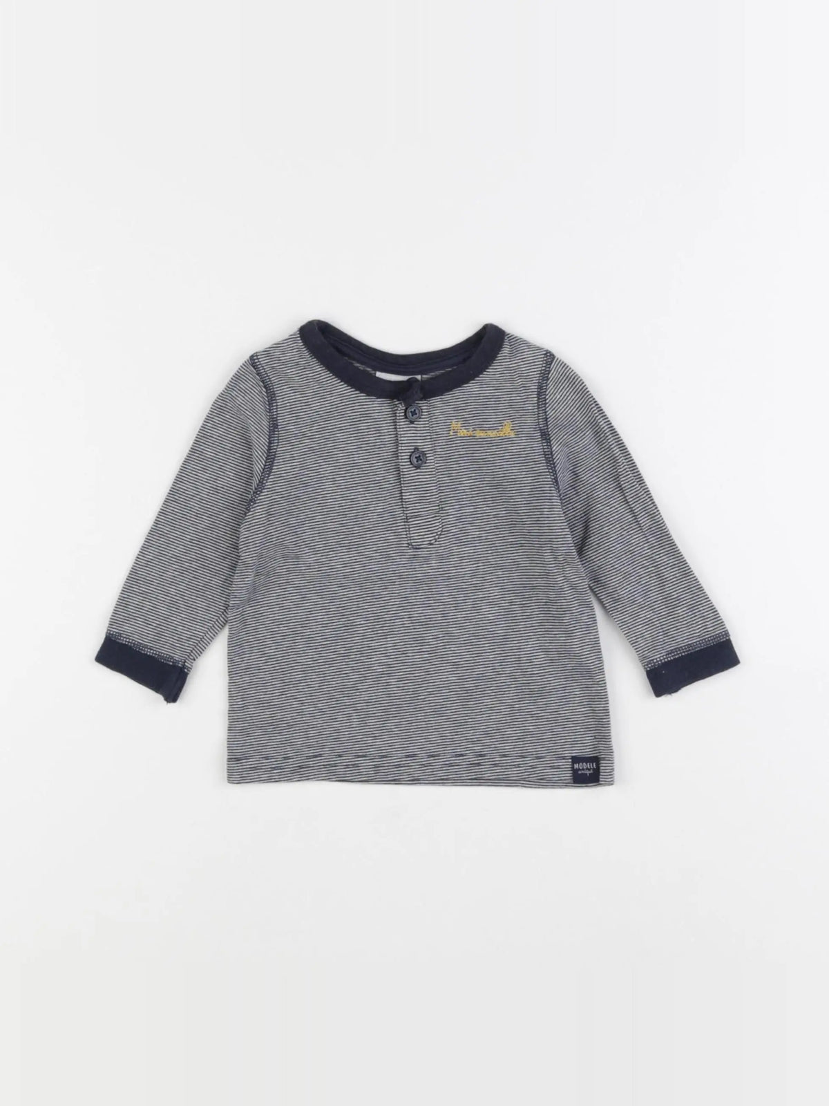 Tape à l'oeil - tee-shirt bleu - 3 mois