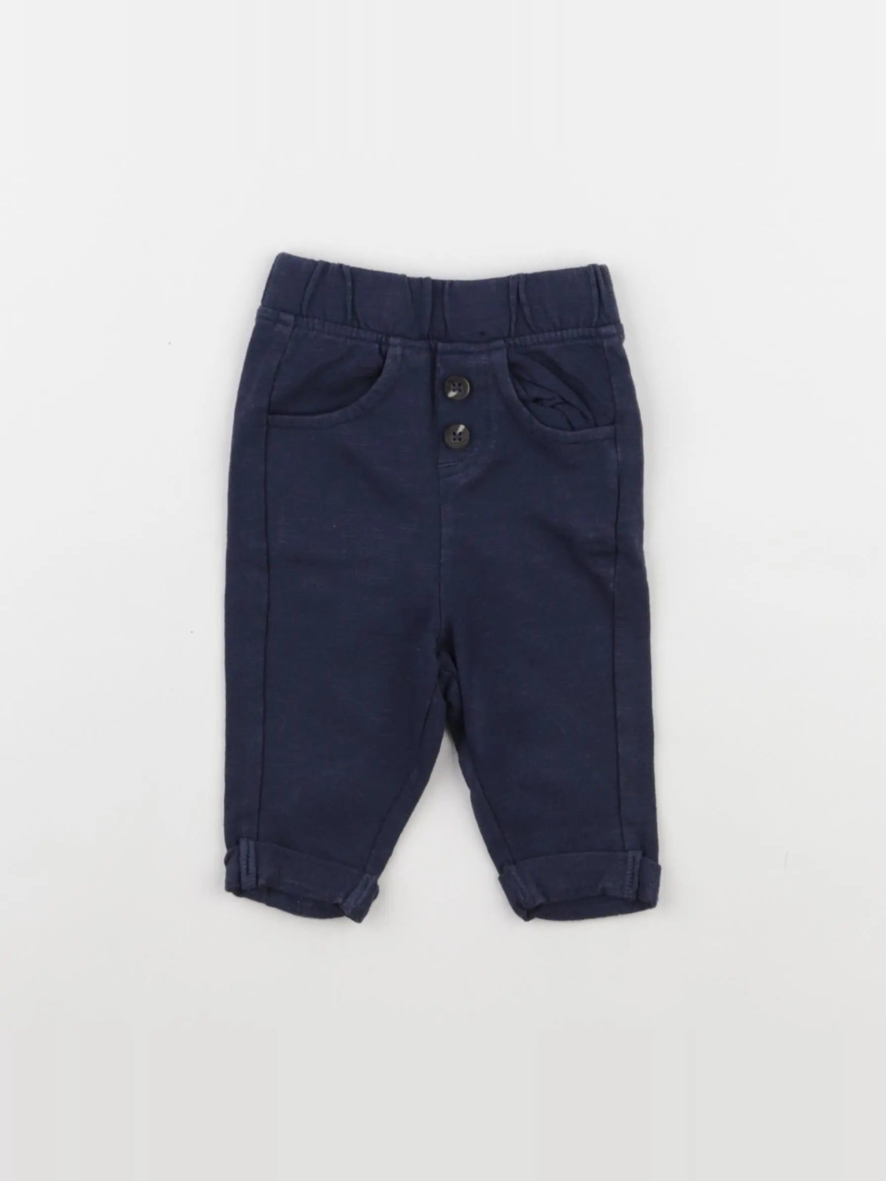 Tape à l'oeil - pantalon bleu - 3 mois