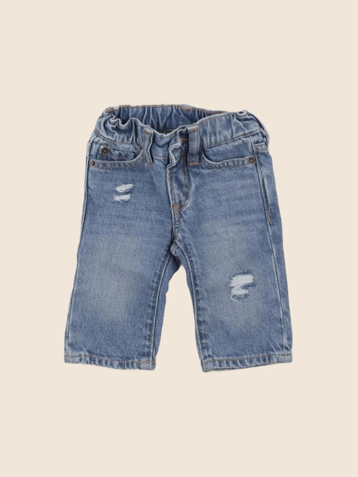GAP - jean bleu - 3/6 mois