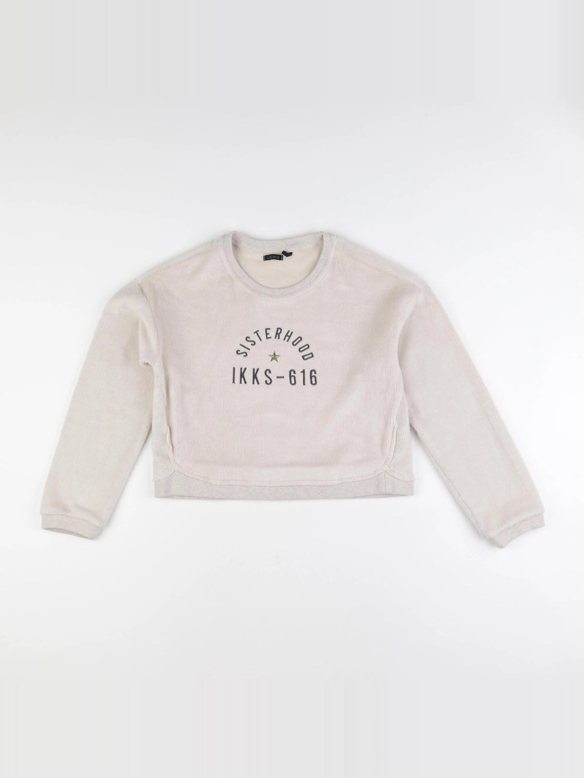 IKKS - pull beige - 10 ans