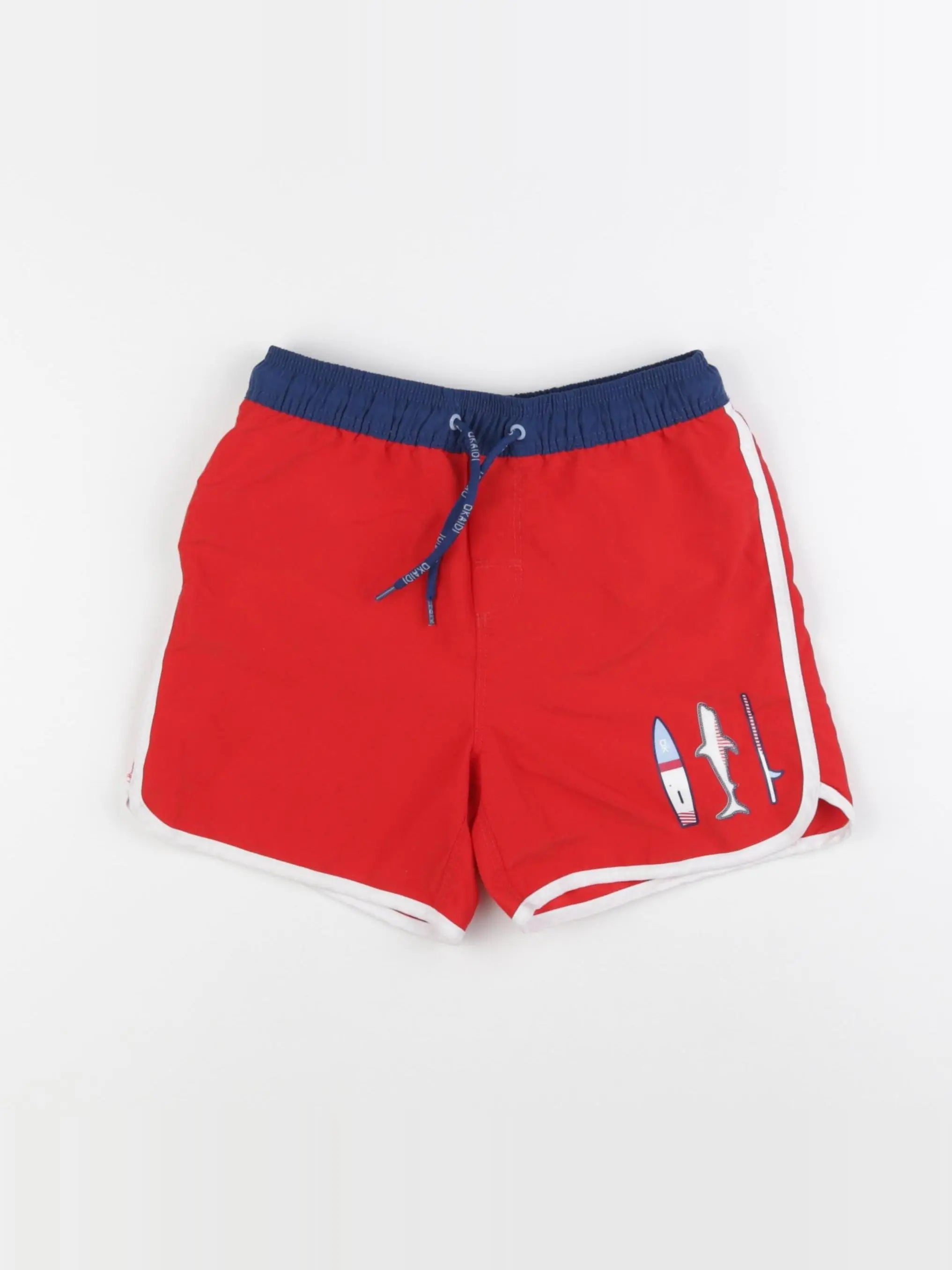 Okaidi - maillot de bain rouge - 8 ans