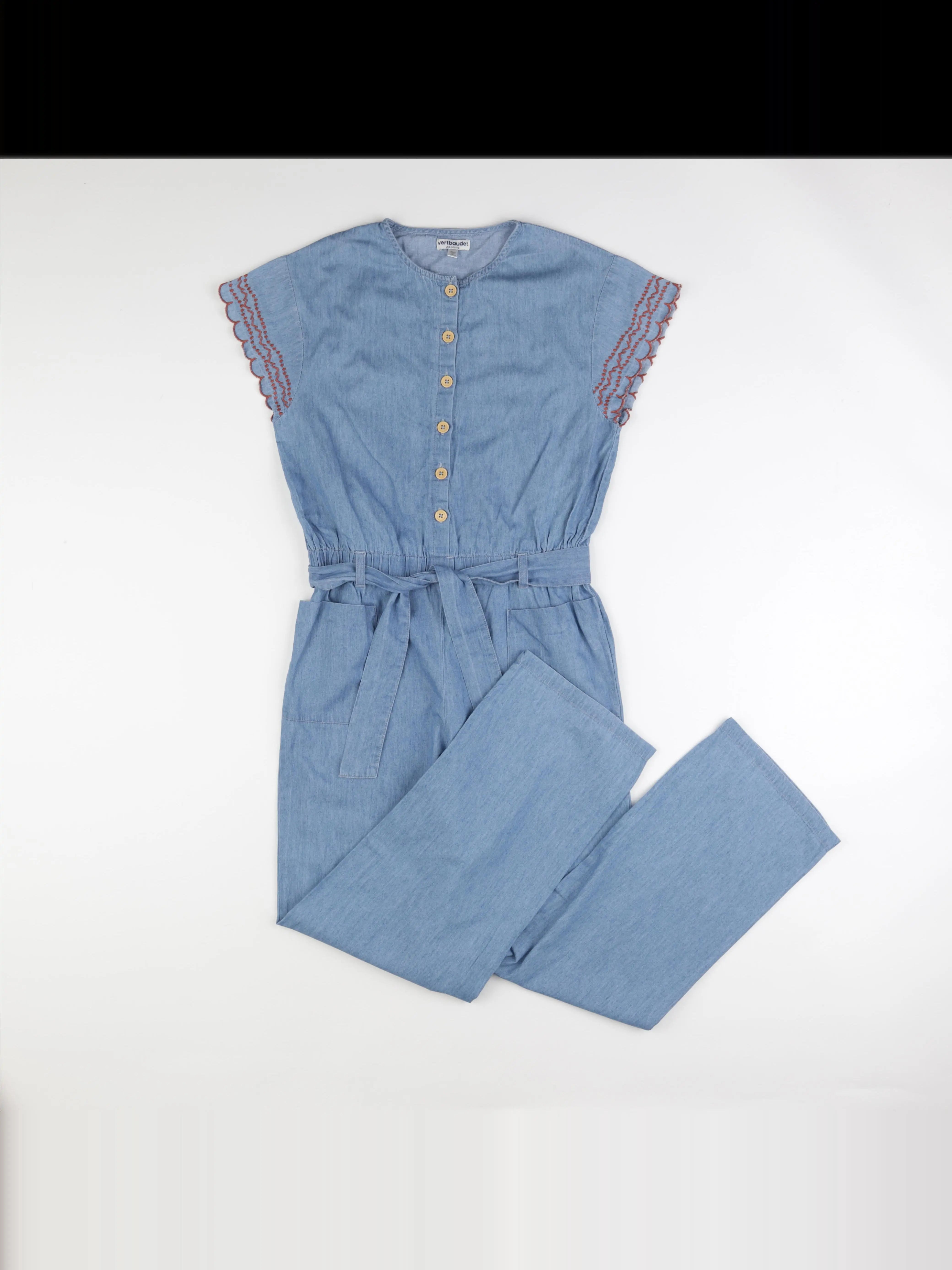 Vertbaudet - combinaison bleu - 12 ans