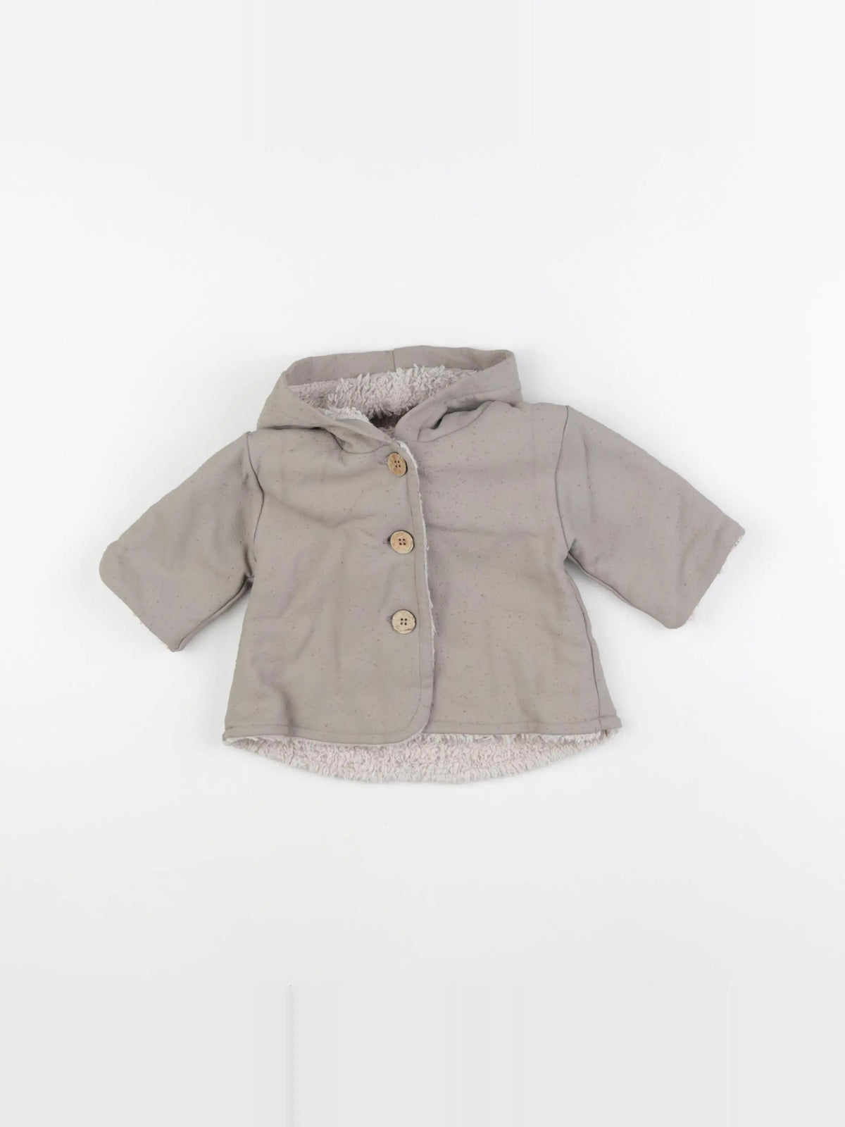 Play Up - veste doublé beige - 3 mois