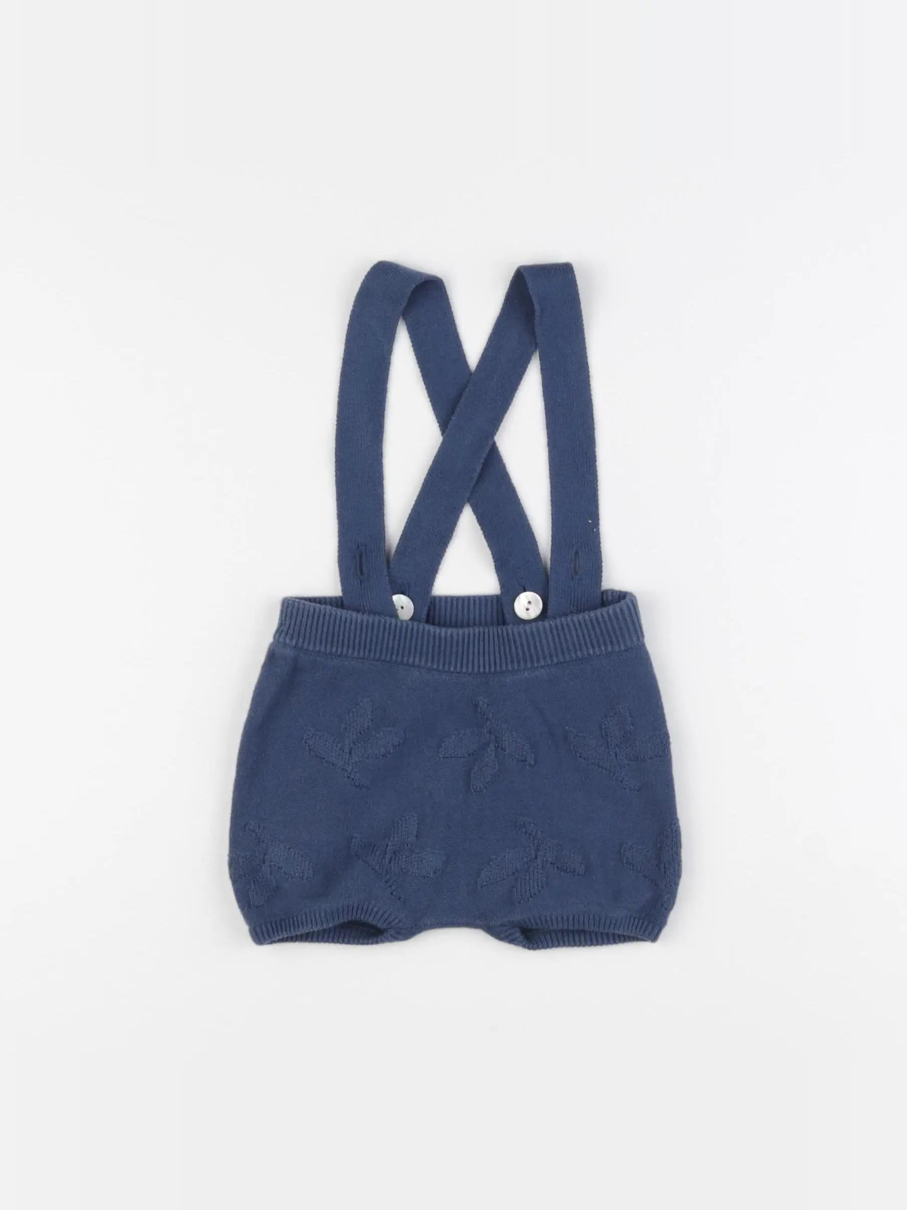 FUB - short bleu - 0/1 mois