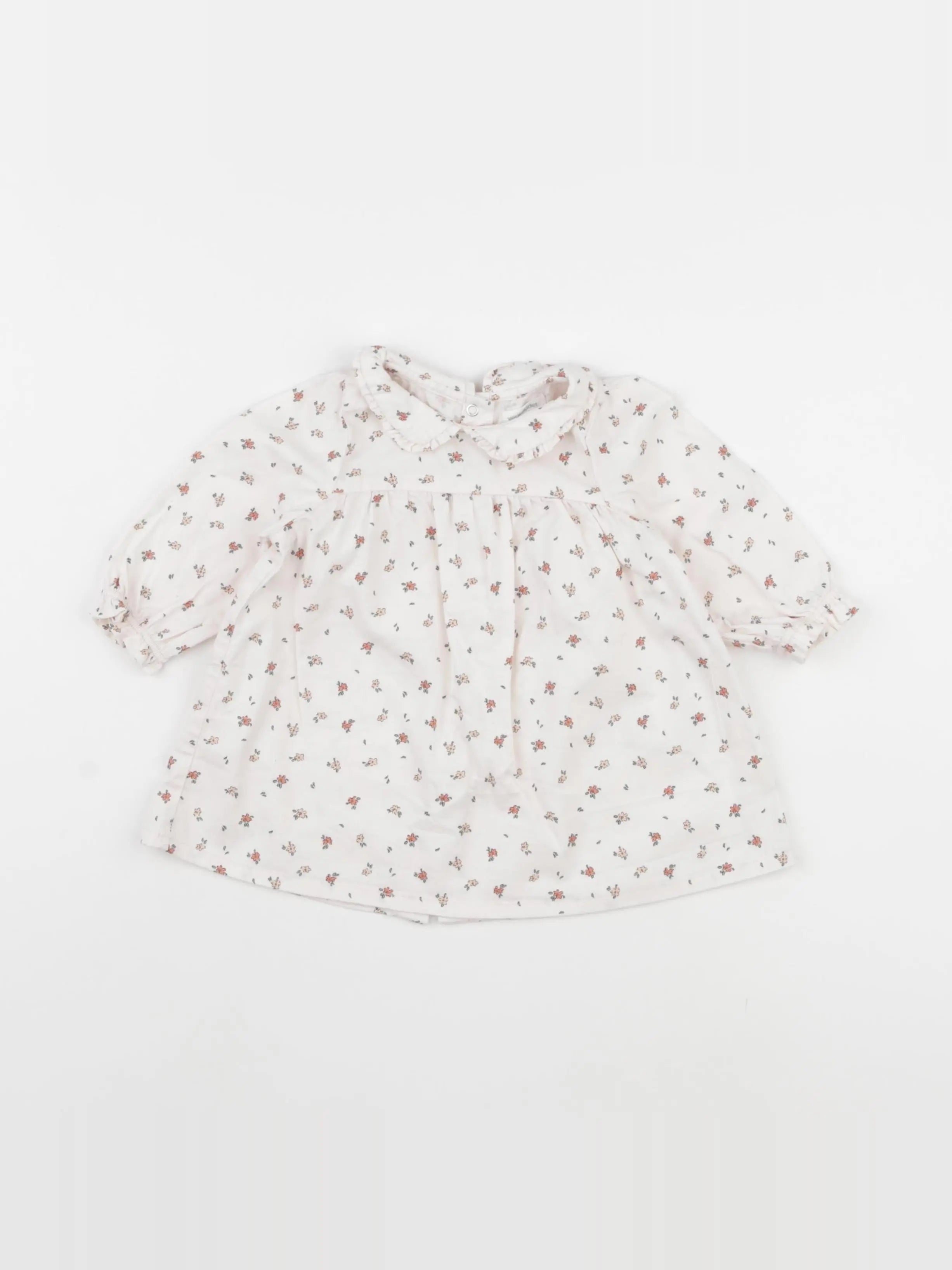 Vertbaudet - robe multicolore - 6 mois