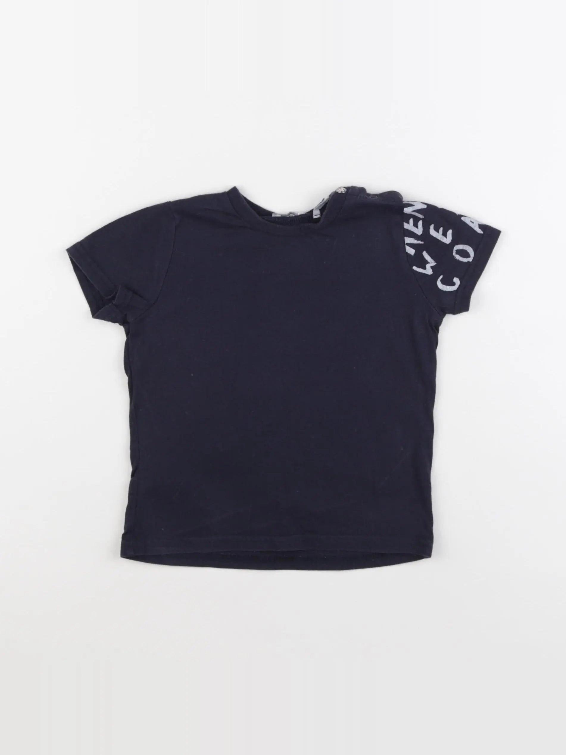 IKKS - tee-shirt bleu - 18 mois
