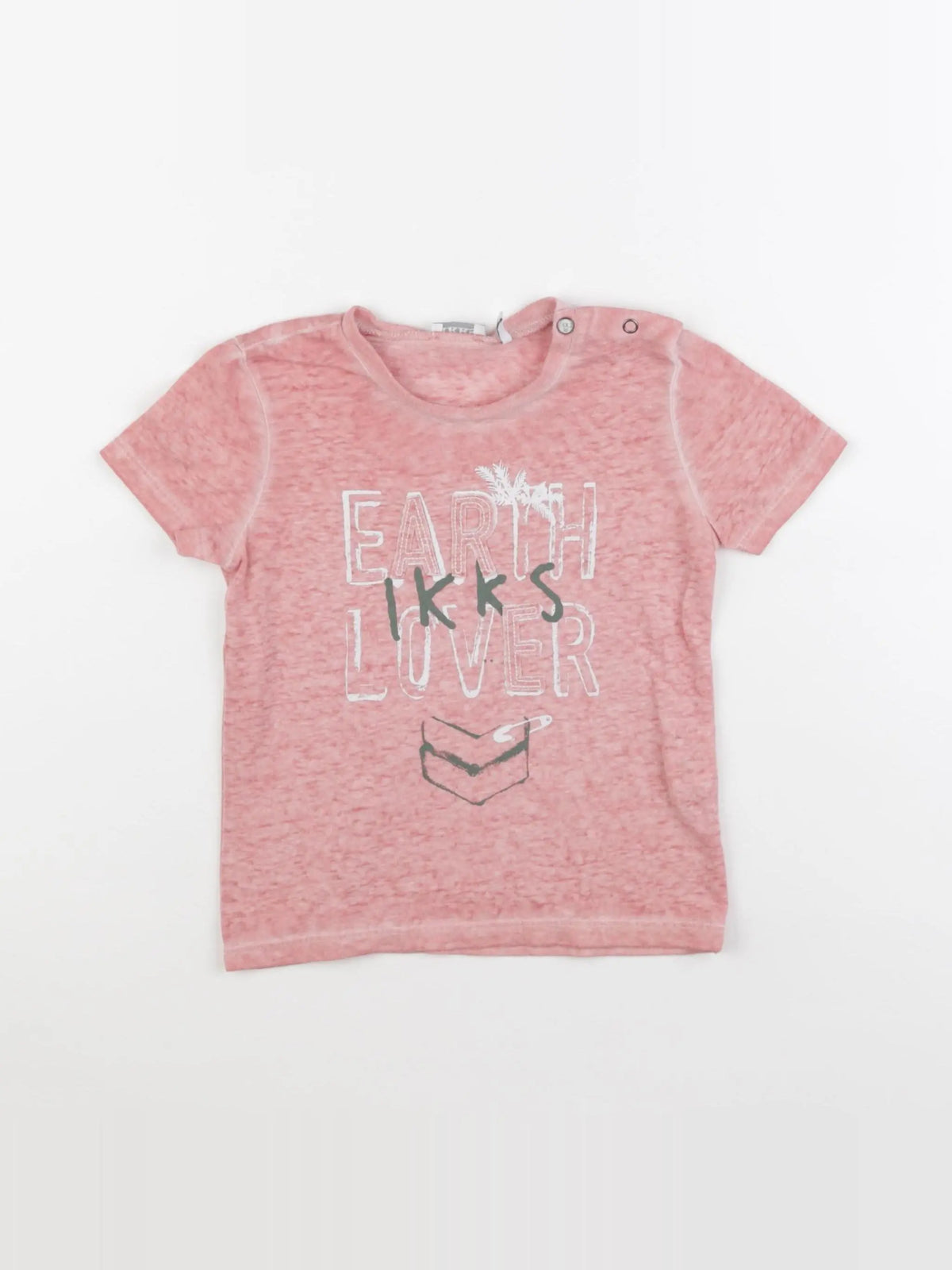 IKKS - tee-shirt rouge - 2 ans