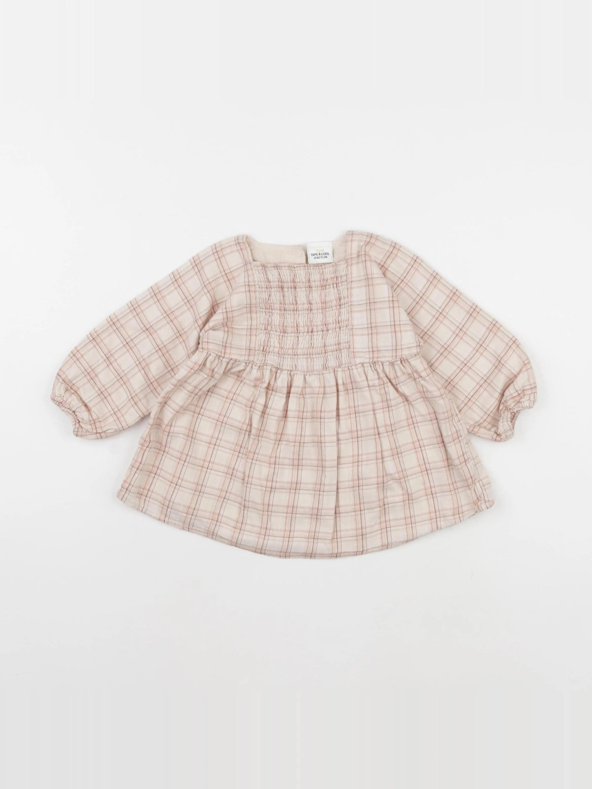 Tape à l'oeil - blouse rose - 12 mois
