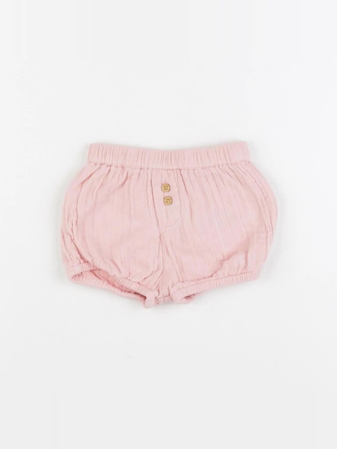 Vertbaudet - bloomer rose - 3 mois