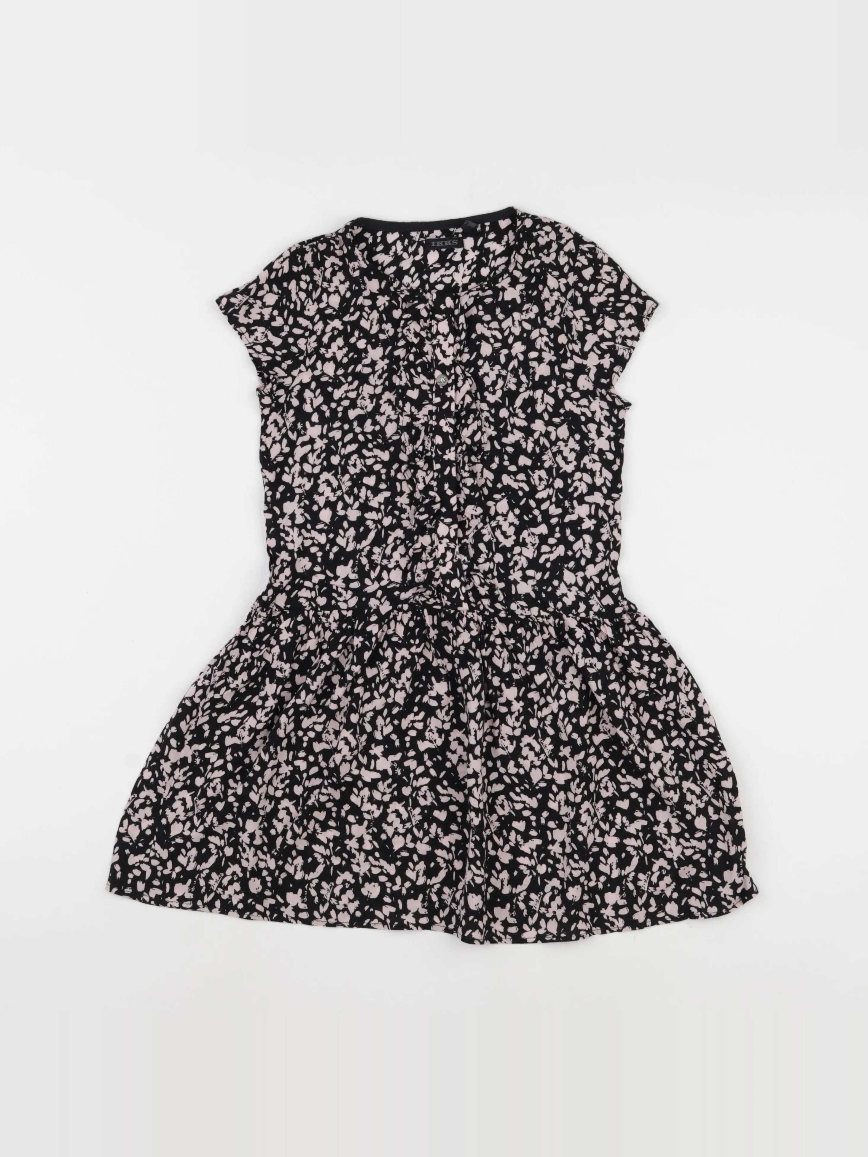 IKKS - robe noir - 6 ans