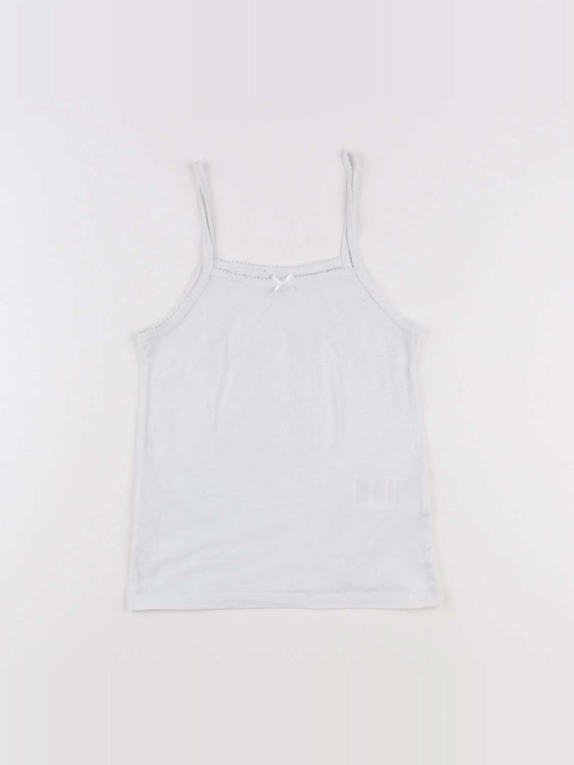 Vertbaudet - maillot de corps blanc - 8 ans