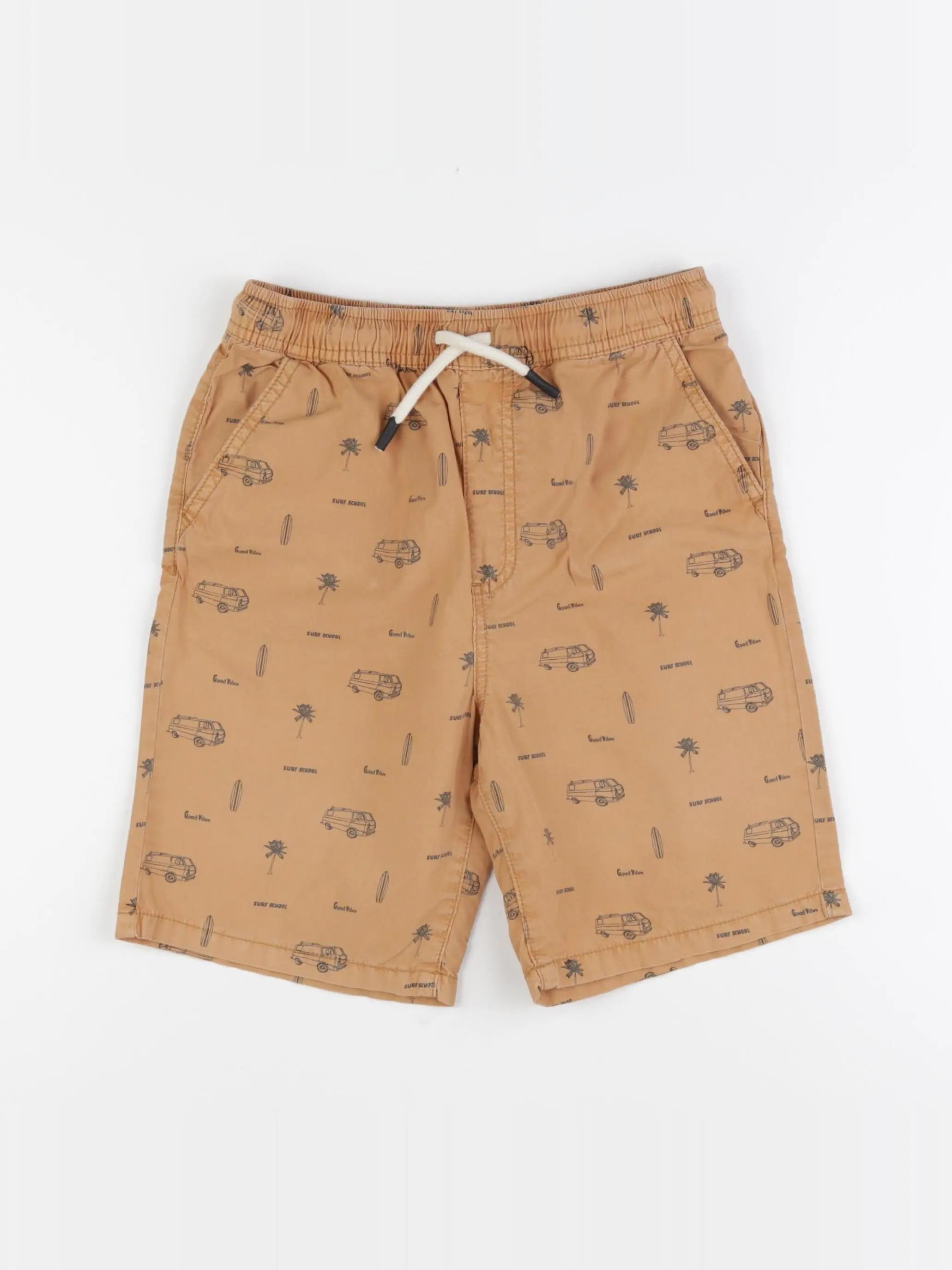 Vertbaudet - maillot de bain marron - 10 ans