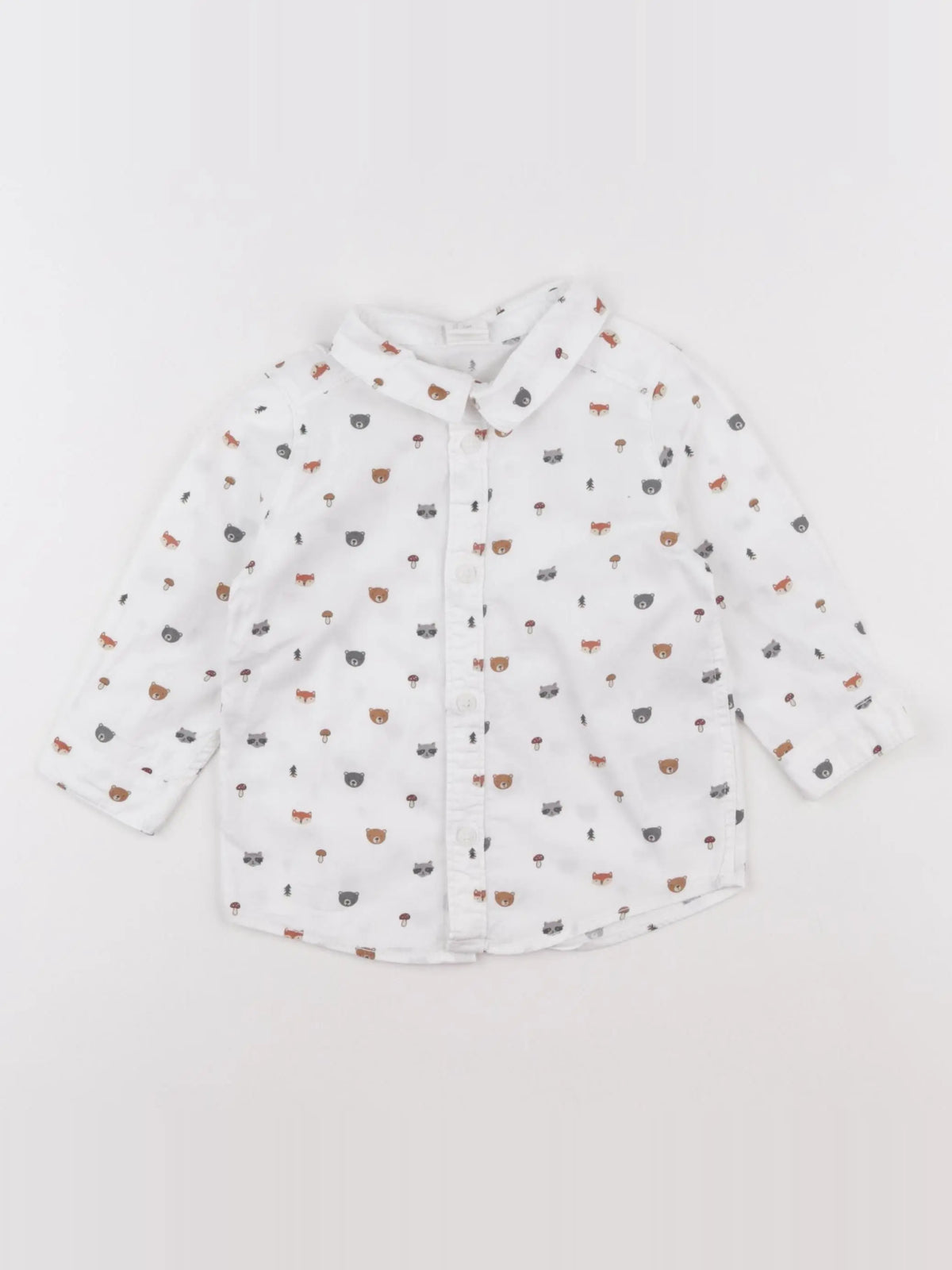 H&M - chemise multicolore - 6/9 mois