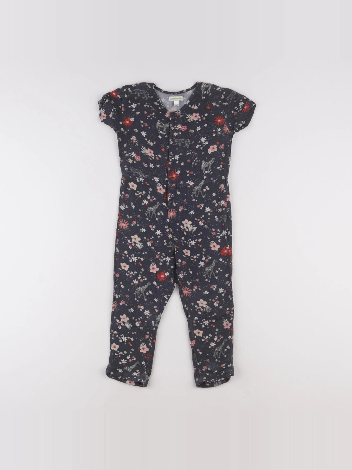 Vertbaudet - combinaison gris - 3 ans