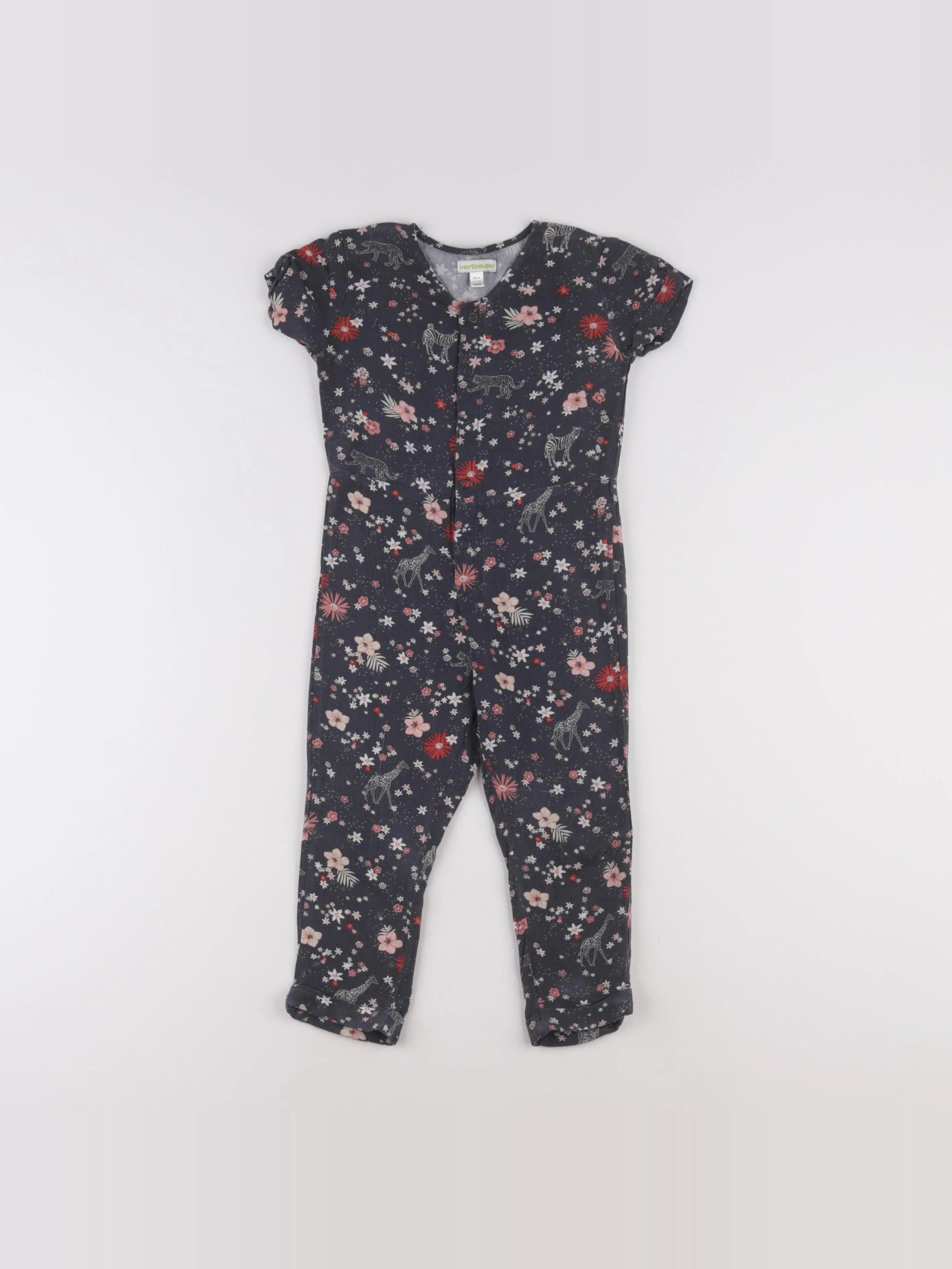 Vertbaudet - combinaison gris - 3 ans