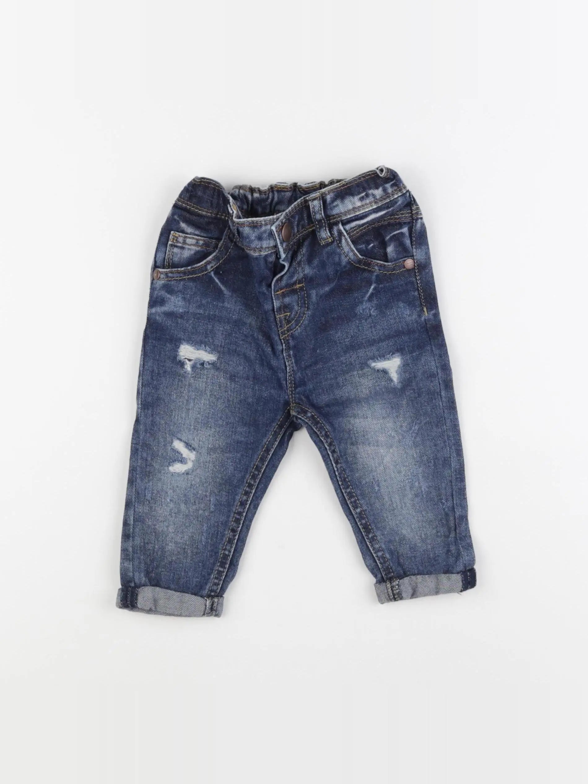 Next - jean bleu - 6/9 mois