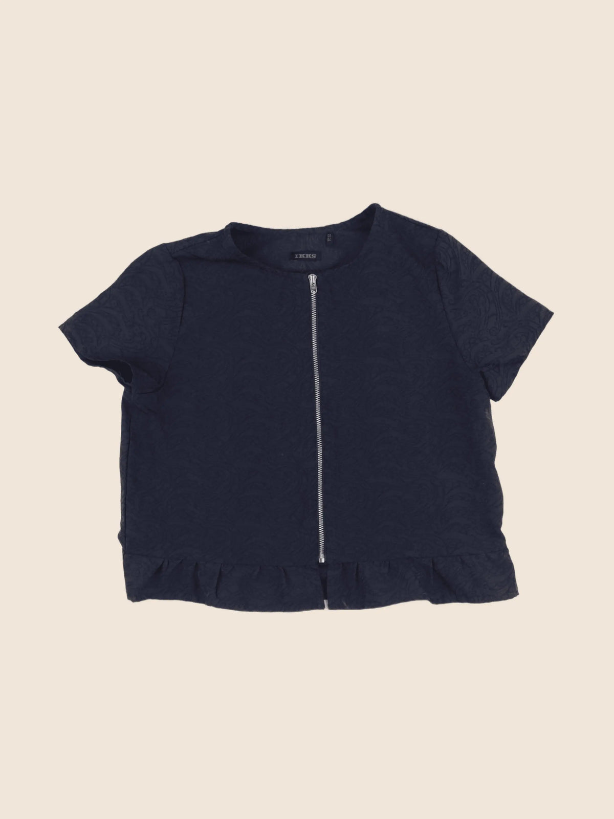 IKKS - blouse bleu - 12 ans