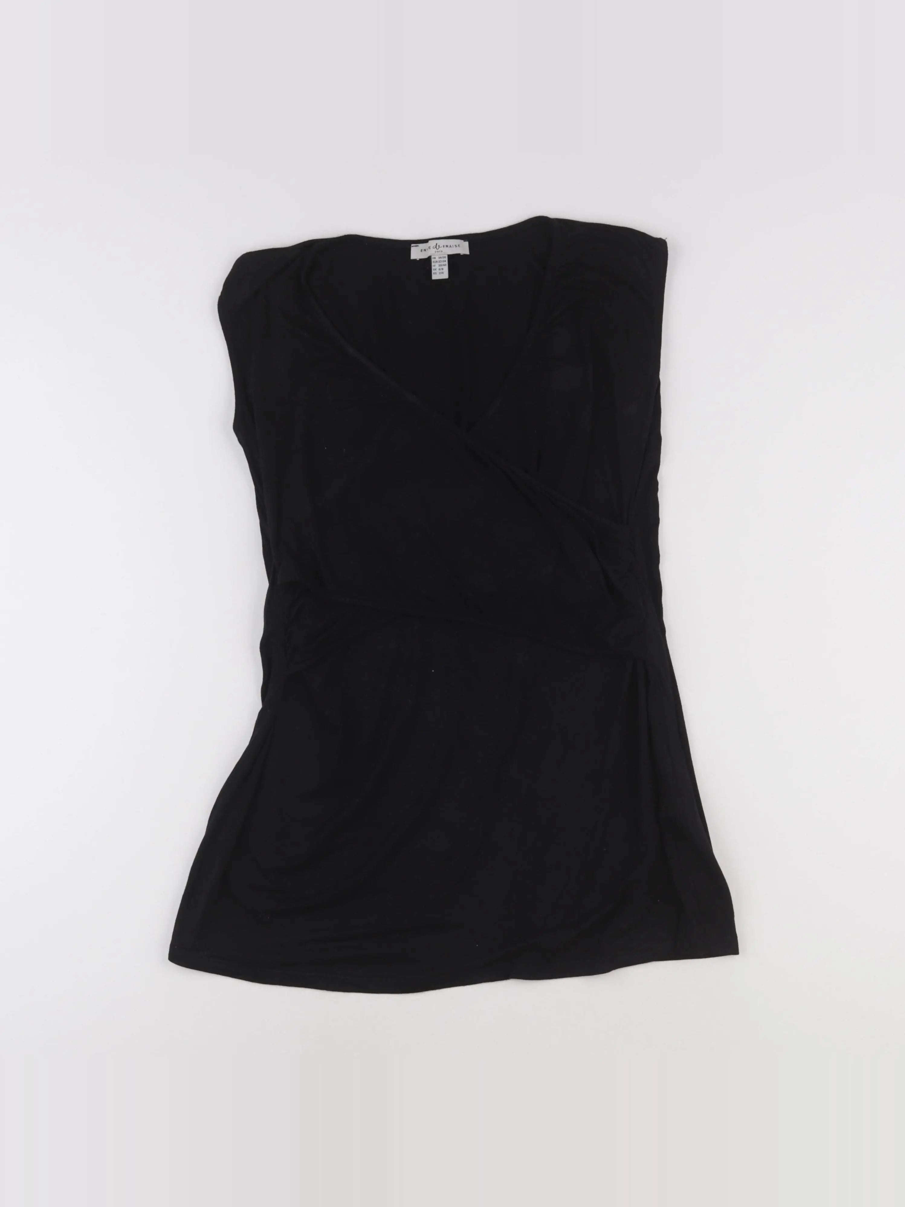 Envie de fraise - tee-shirt grossesse noir - 34 à 36