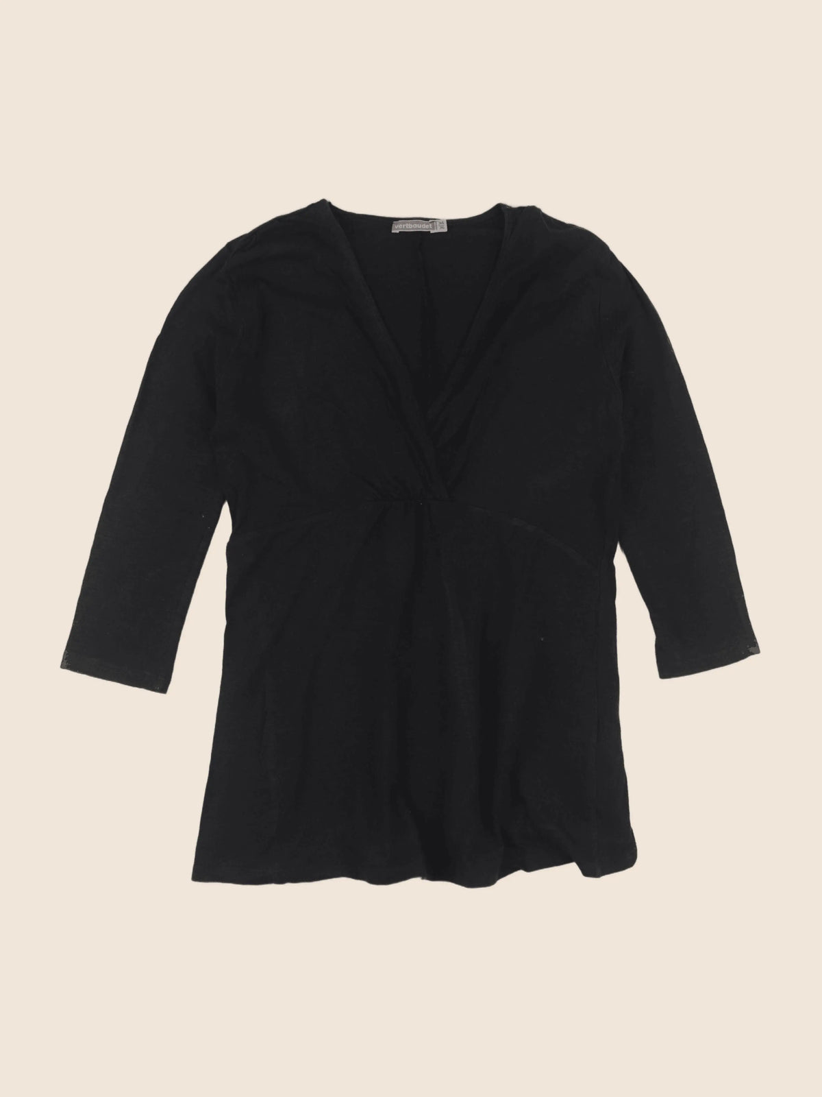 Vertbaudet - tee-shirt grossesse noir - 34 à 36