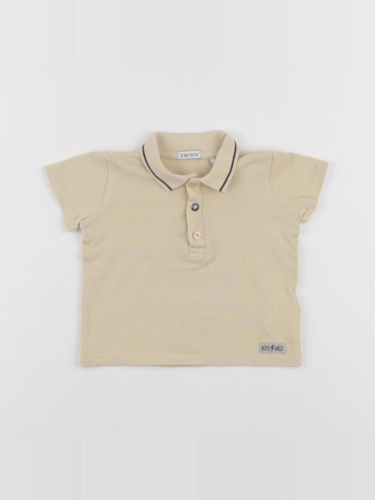 IKKS - polo jaune - 6 mois