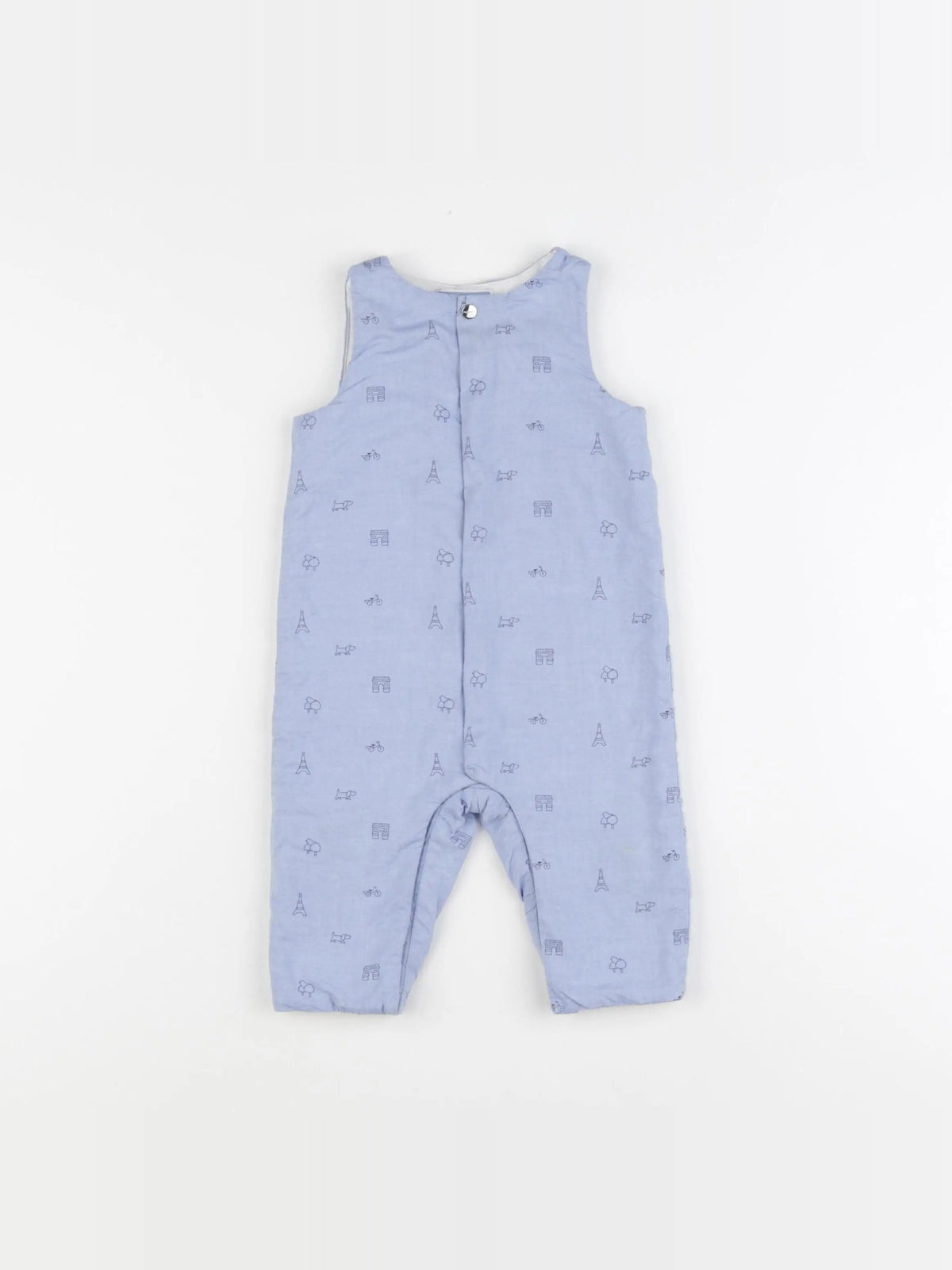 Jacadi - combinaison bleu - 6 mois