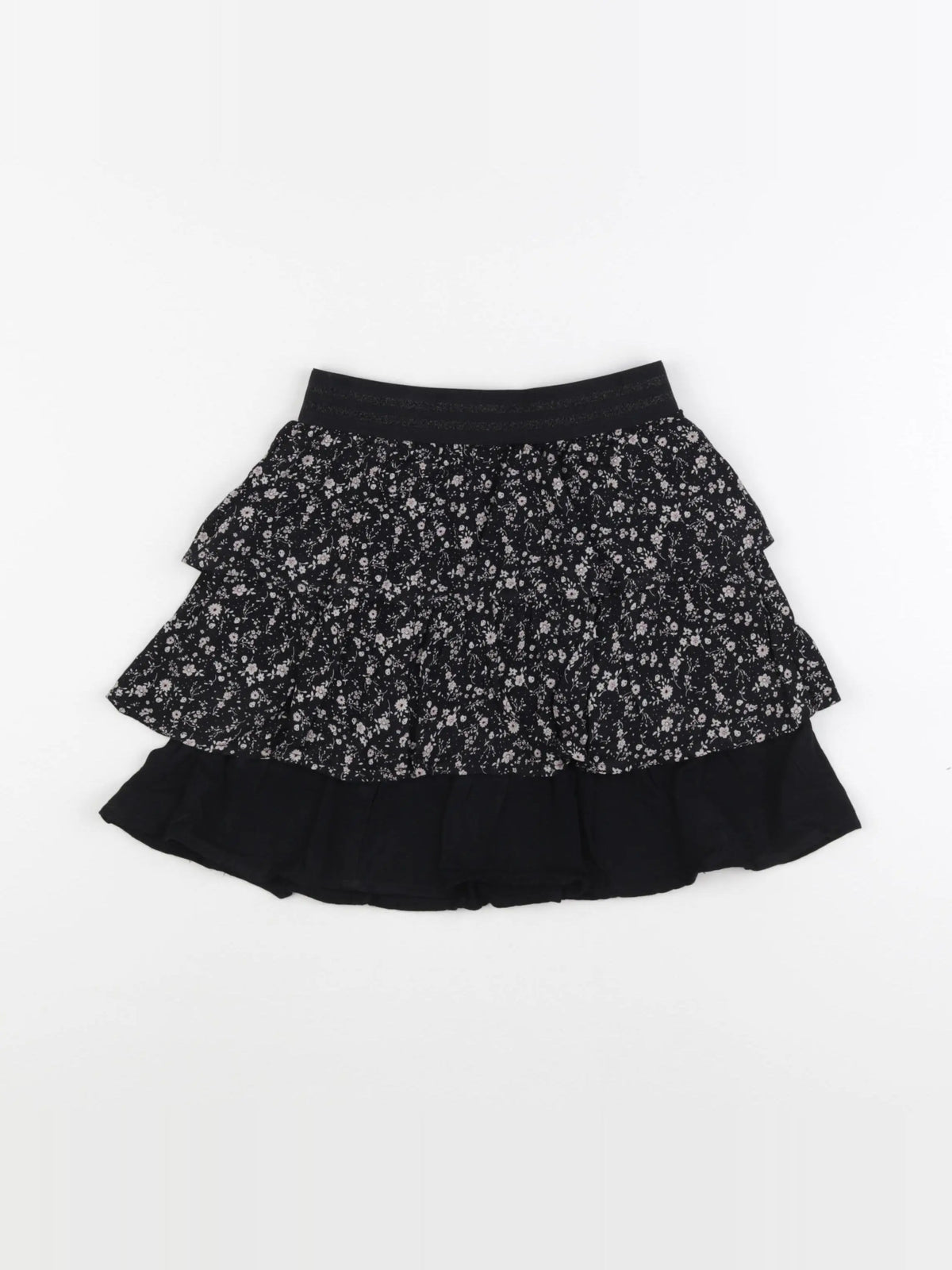 IKKS - jupe noir - 8 ans