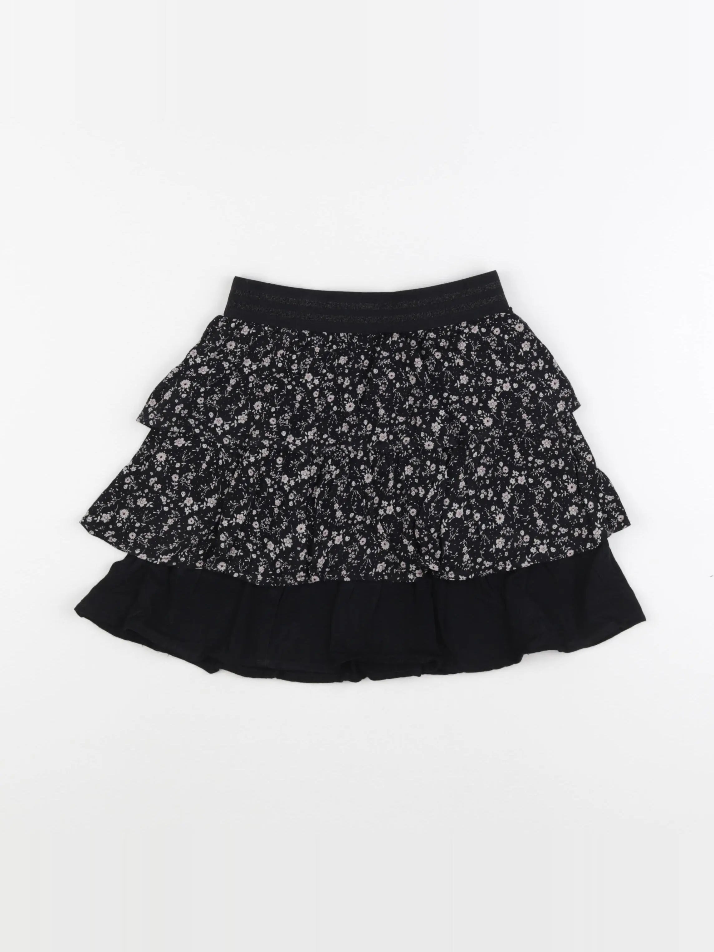 IKKS - jupe noir - 8 ans