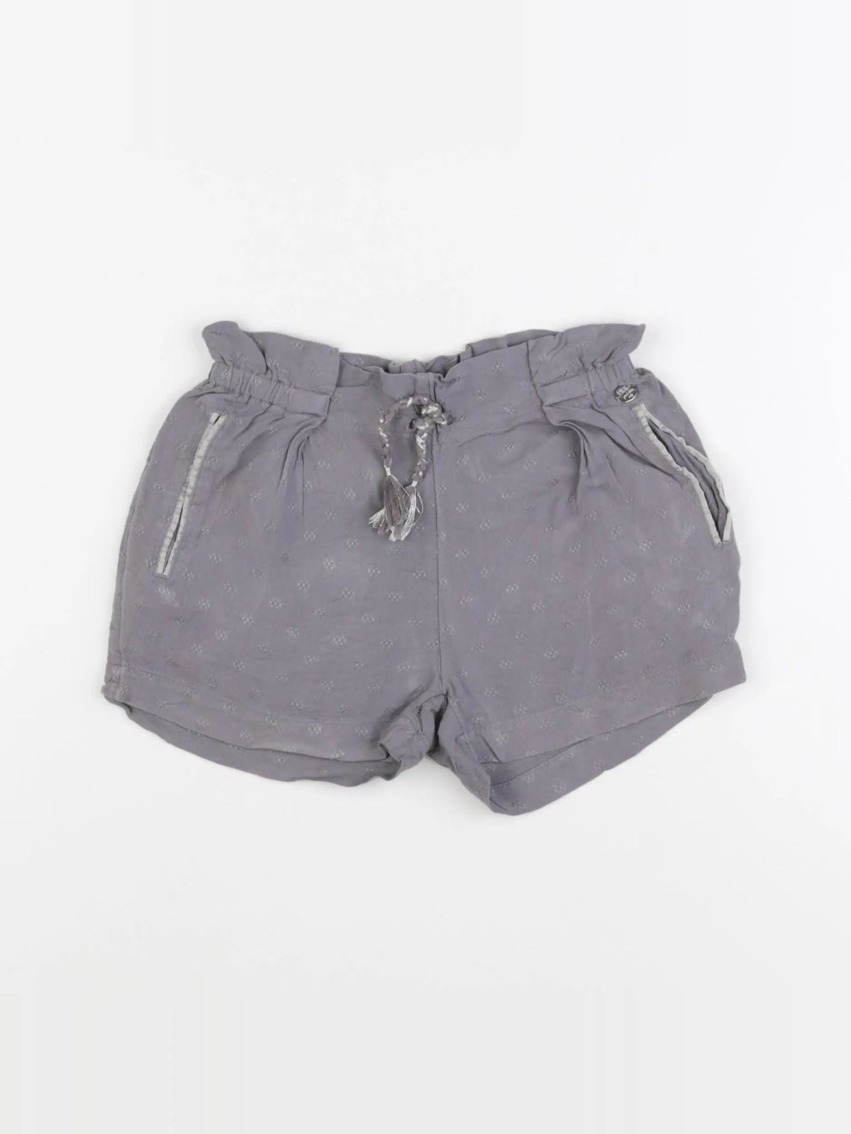 IKKS - short gris - 8 ans