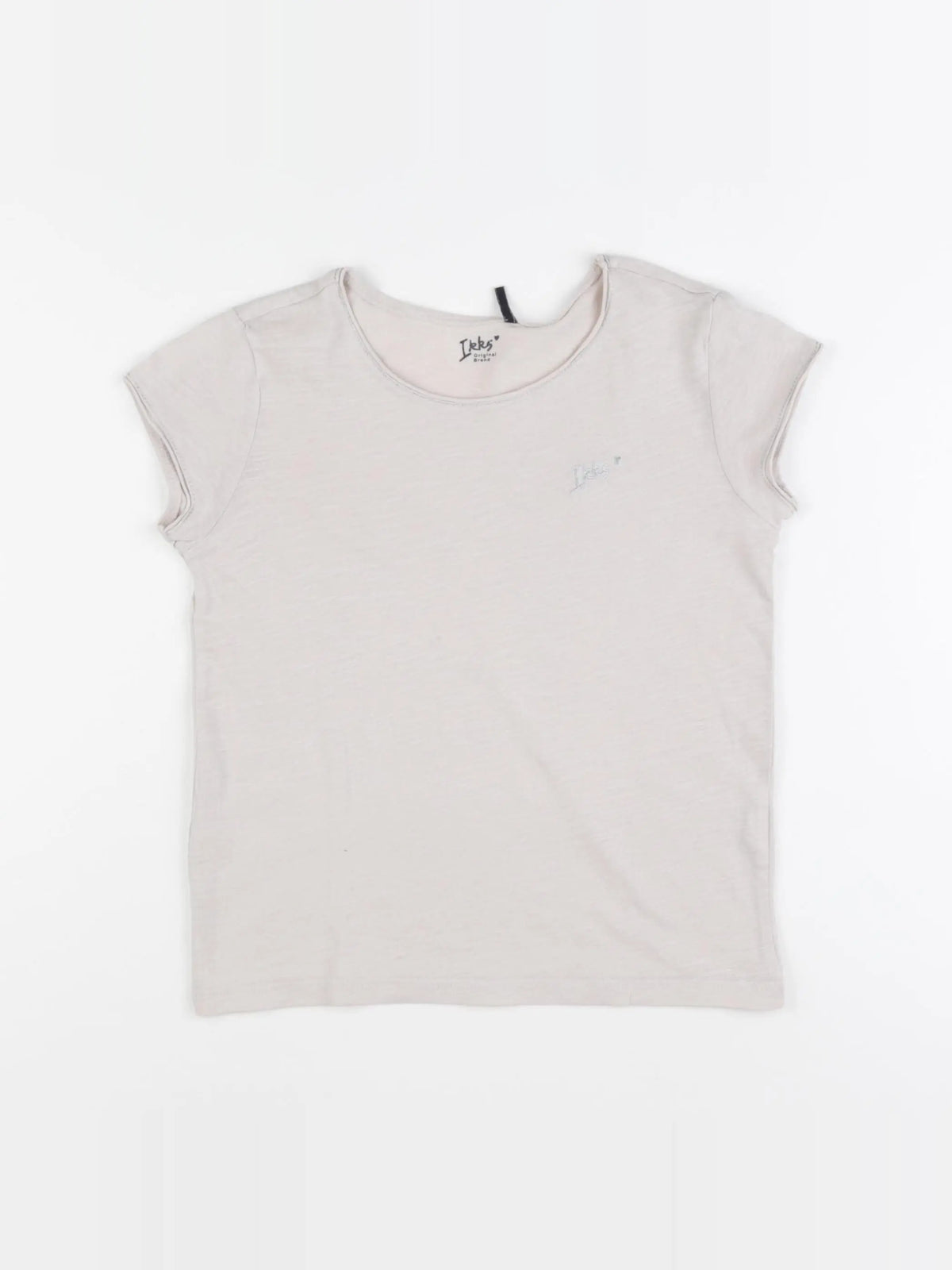 IKKS - tee-shirt beige - 8 ans