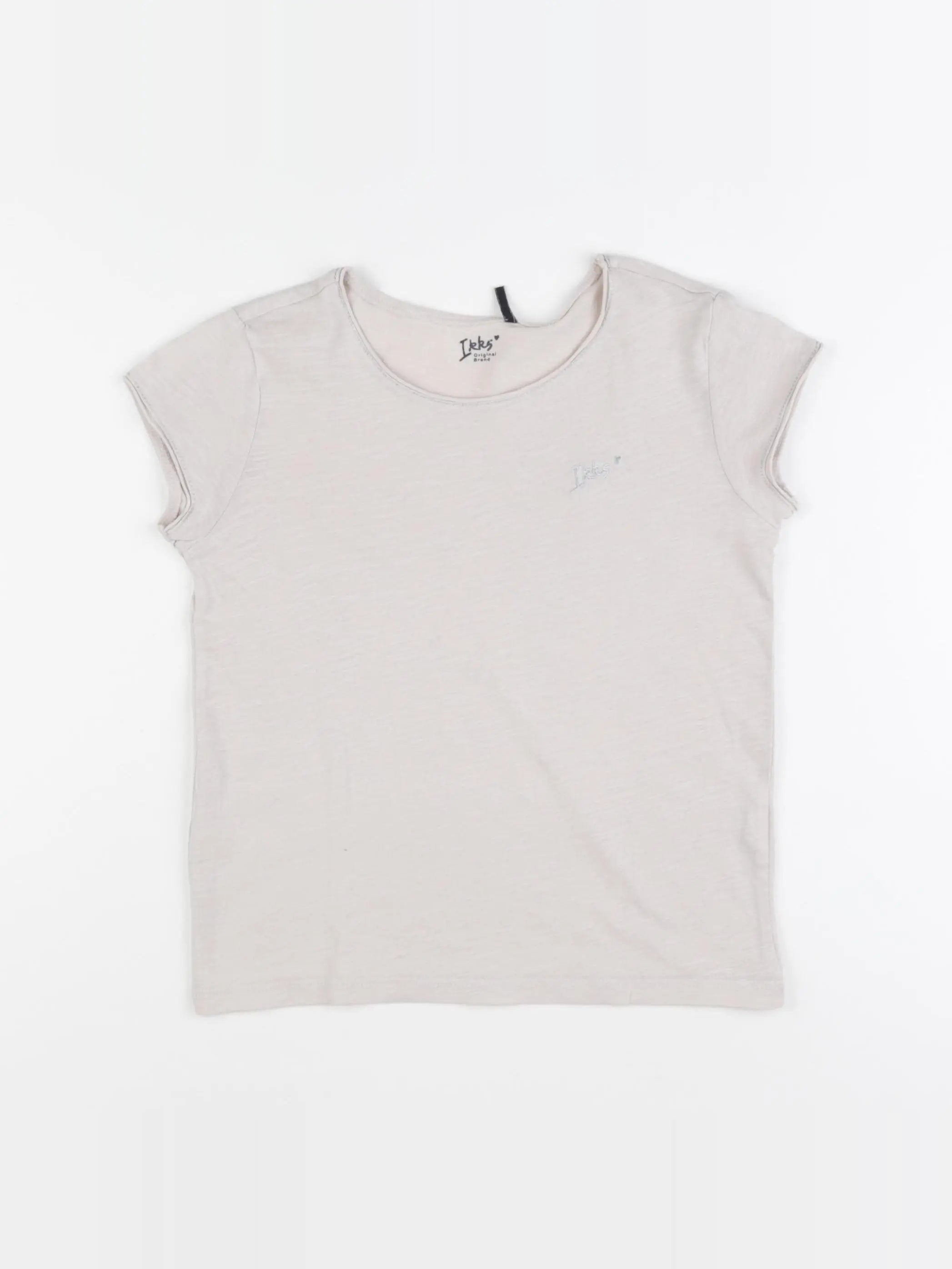 IKKS - tee-shirt beige - 8 ans