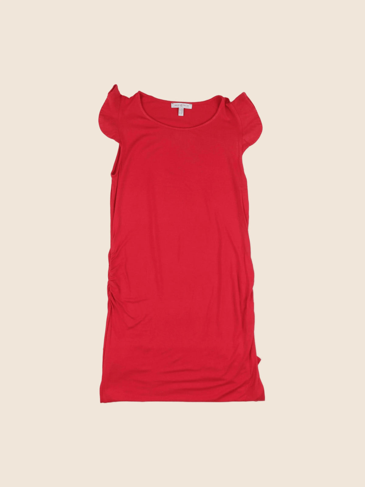 Envie de fraise - robe grossesse rouge - 38 à 40