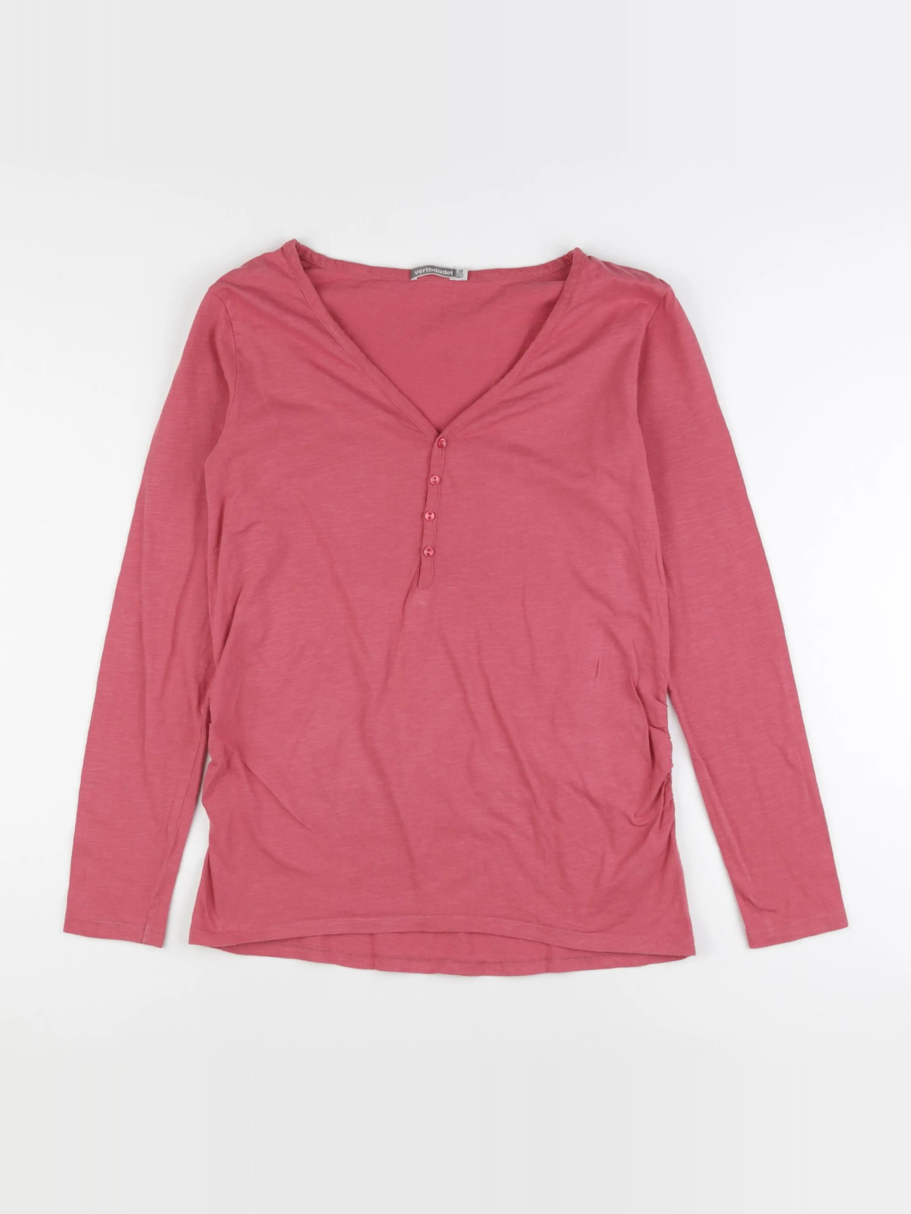 Vertbaudet - tee-shirt grossesse rose - 38 à 40