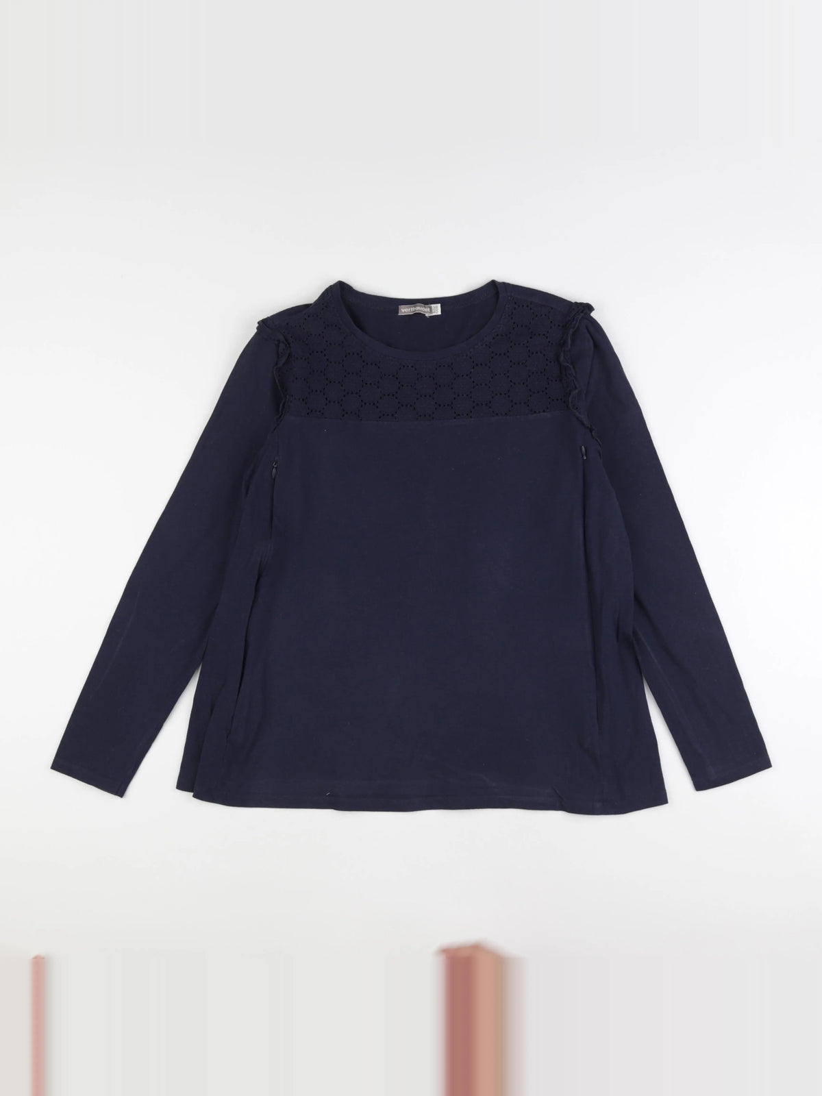 Vertbaudet - tee-shirt grossesse bleu - 38 à 40