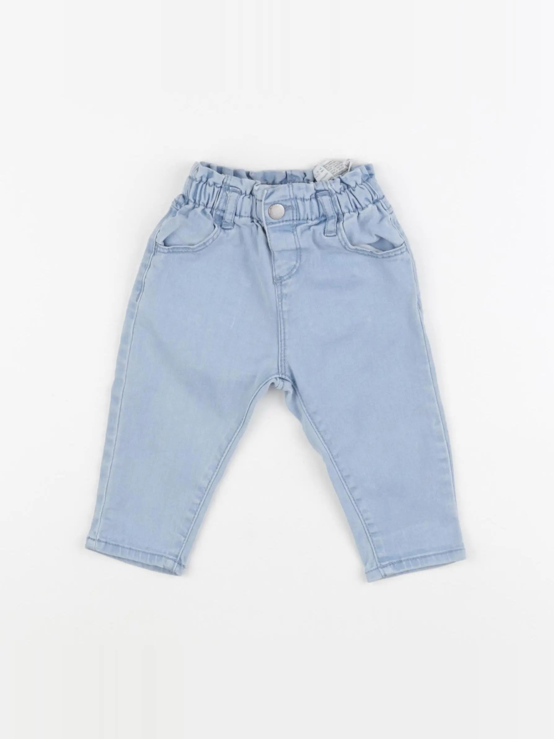 Zara - jegging bleu - 3/6 mois